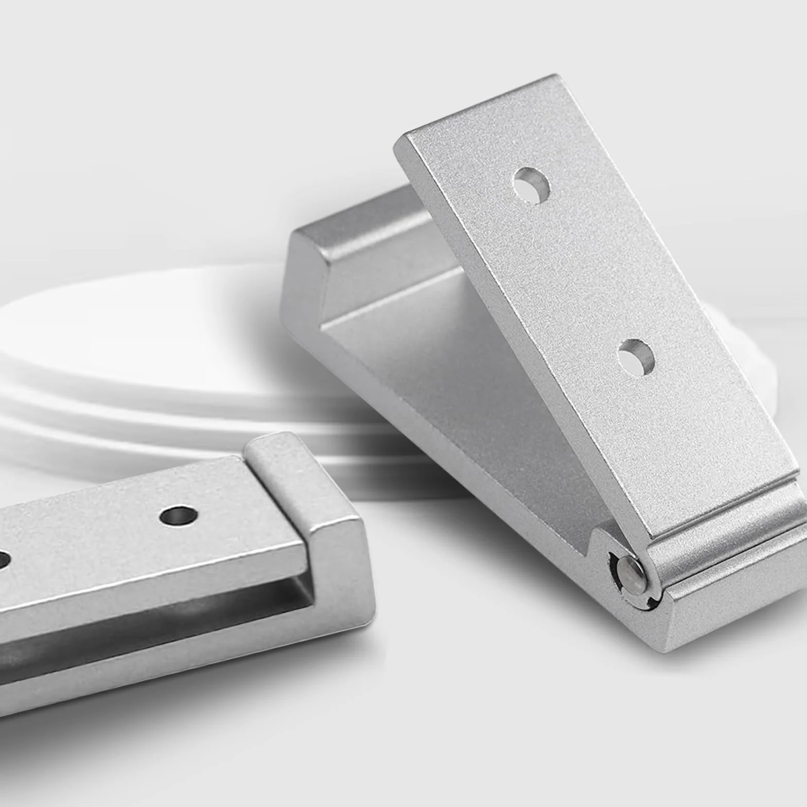 Ganci Pieghevoli Da Parete In Alluminio 4 Pezzi, Gancio Per Cuffie a 90° Supporto Bagno Cucina Camera Da Letto