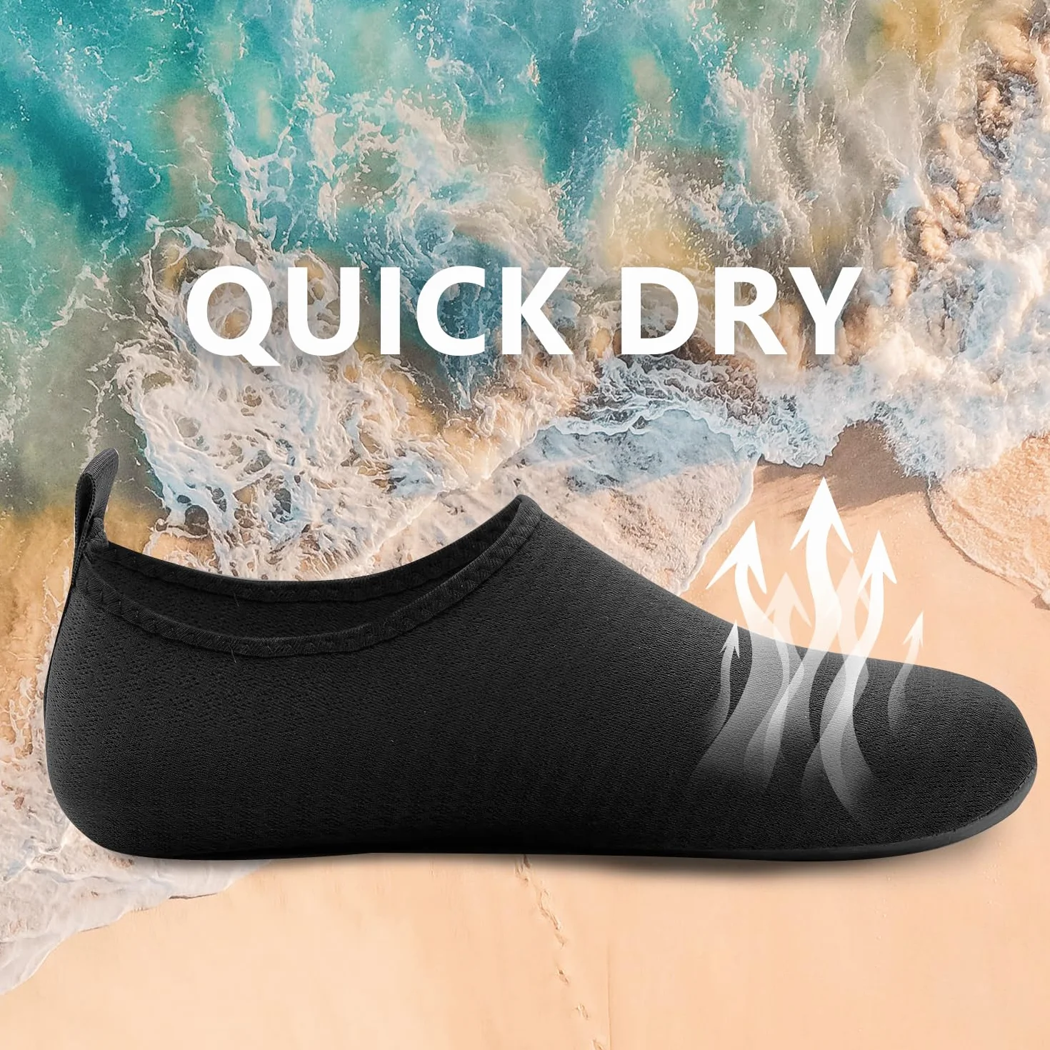 Scarpe da Immersione Unisex Antiscivolo Asciugatura Rapida Barefoot Acquatiche Traspiranti per Spiaggia Bagno Yoga Surf Mare