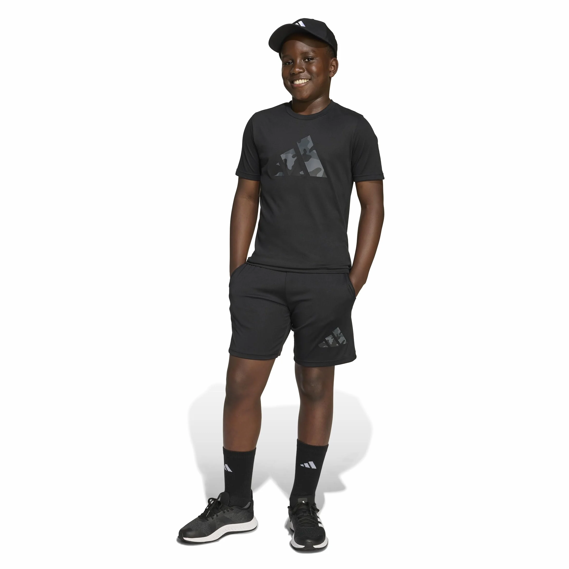 adidas Train Essentials Camo Print Sport Set ALTRO ABITO Unisex - Bambini e ragazzi