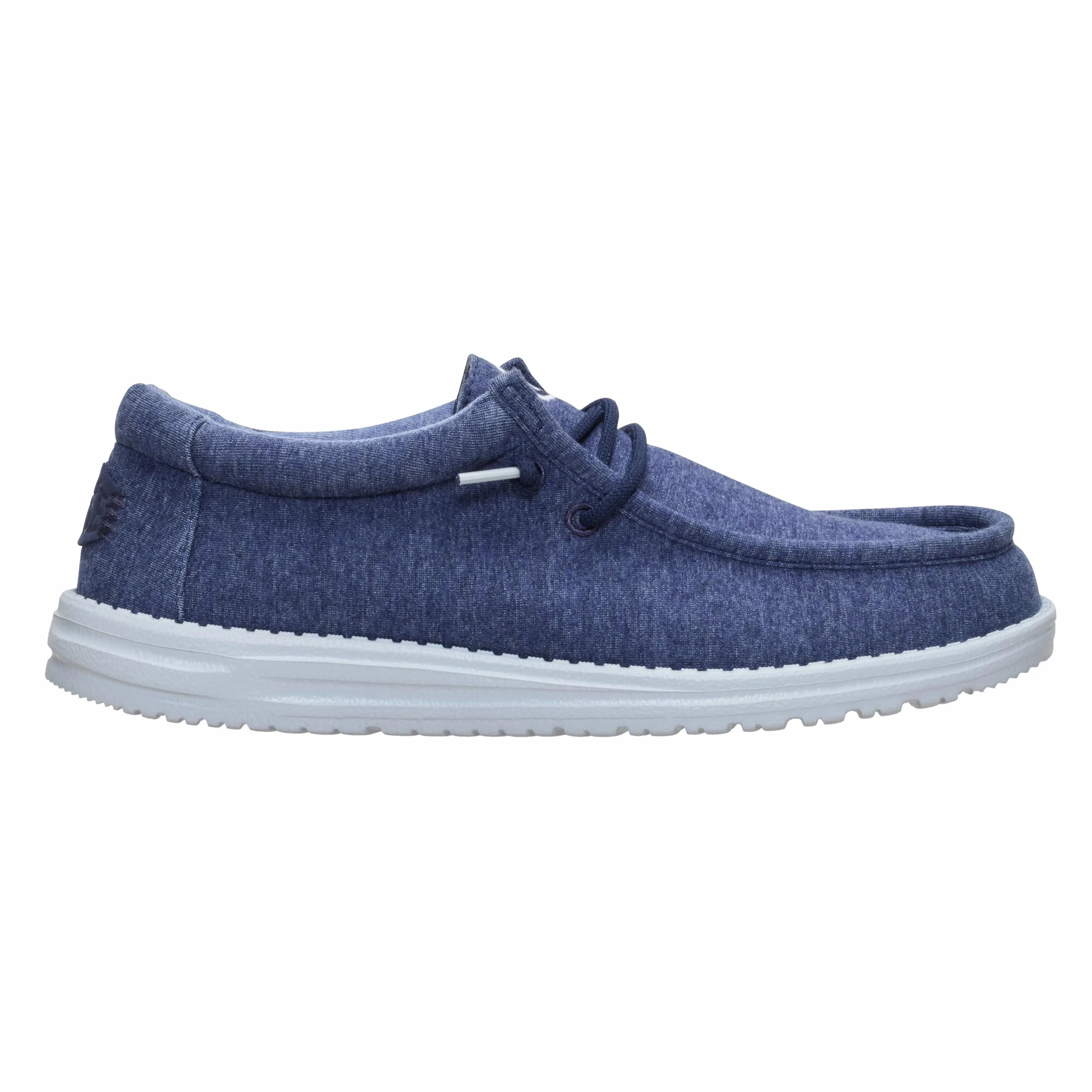 HEYDUDE Wally Scarpe da uomo in jersey elasticizzato mocassini da viaggio leggeri con lacci elastici