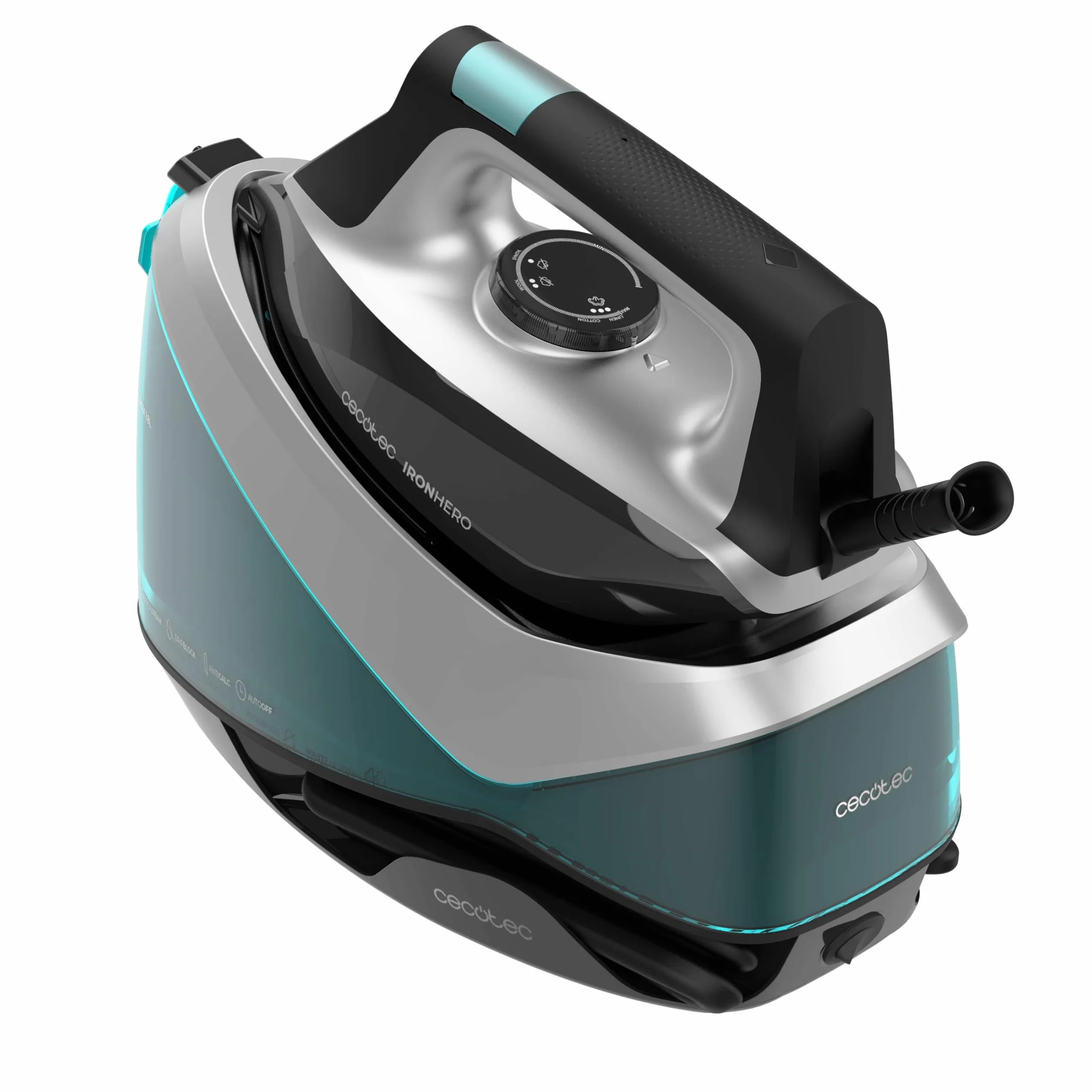 Cecotec Stazione Ironhero H-2800 Generatore Di Vapore 2800 W 360 G/min Nero/blu