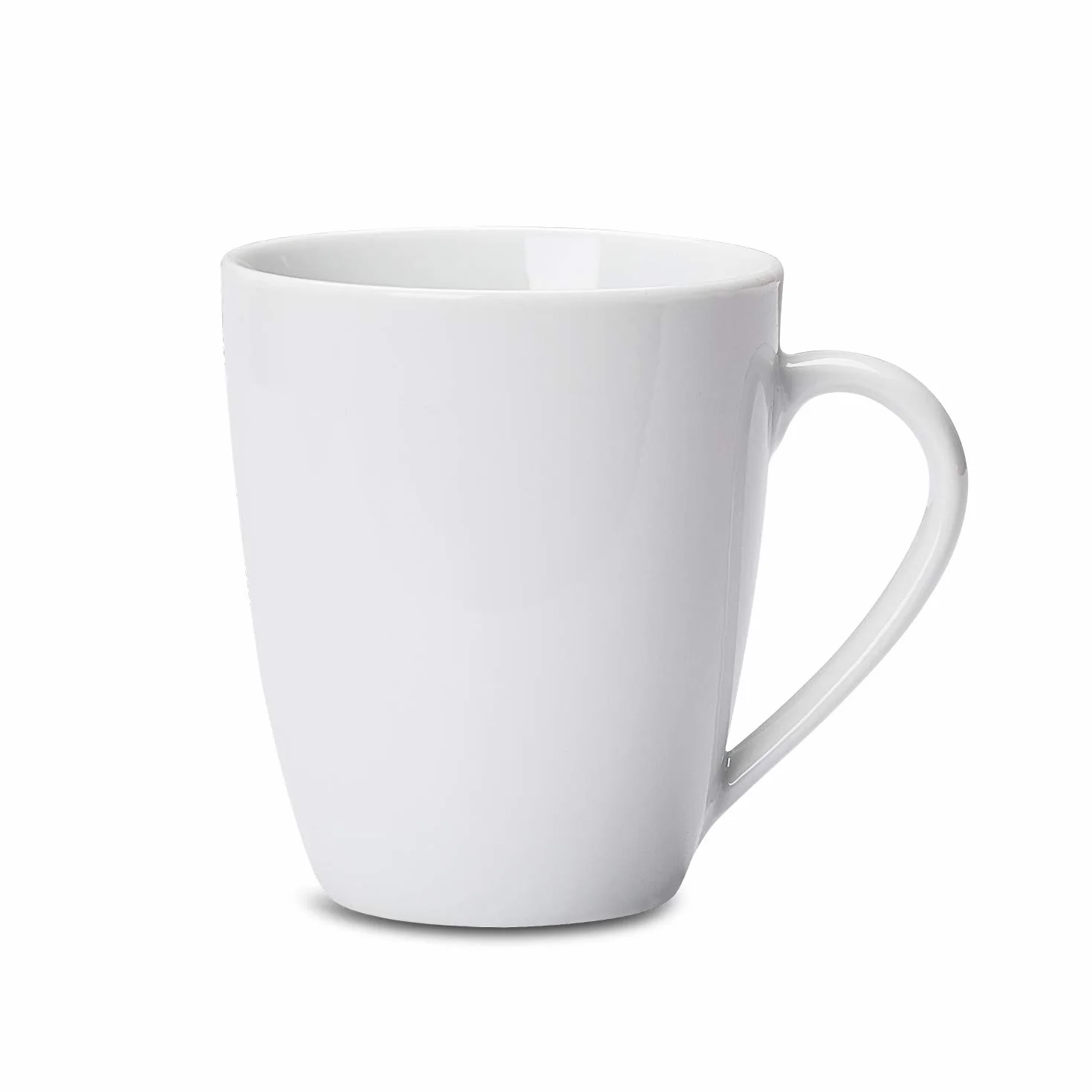 Amazon Basics tazze porcellana confezione 12 355 ml Bianco