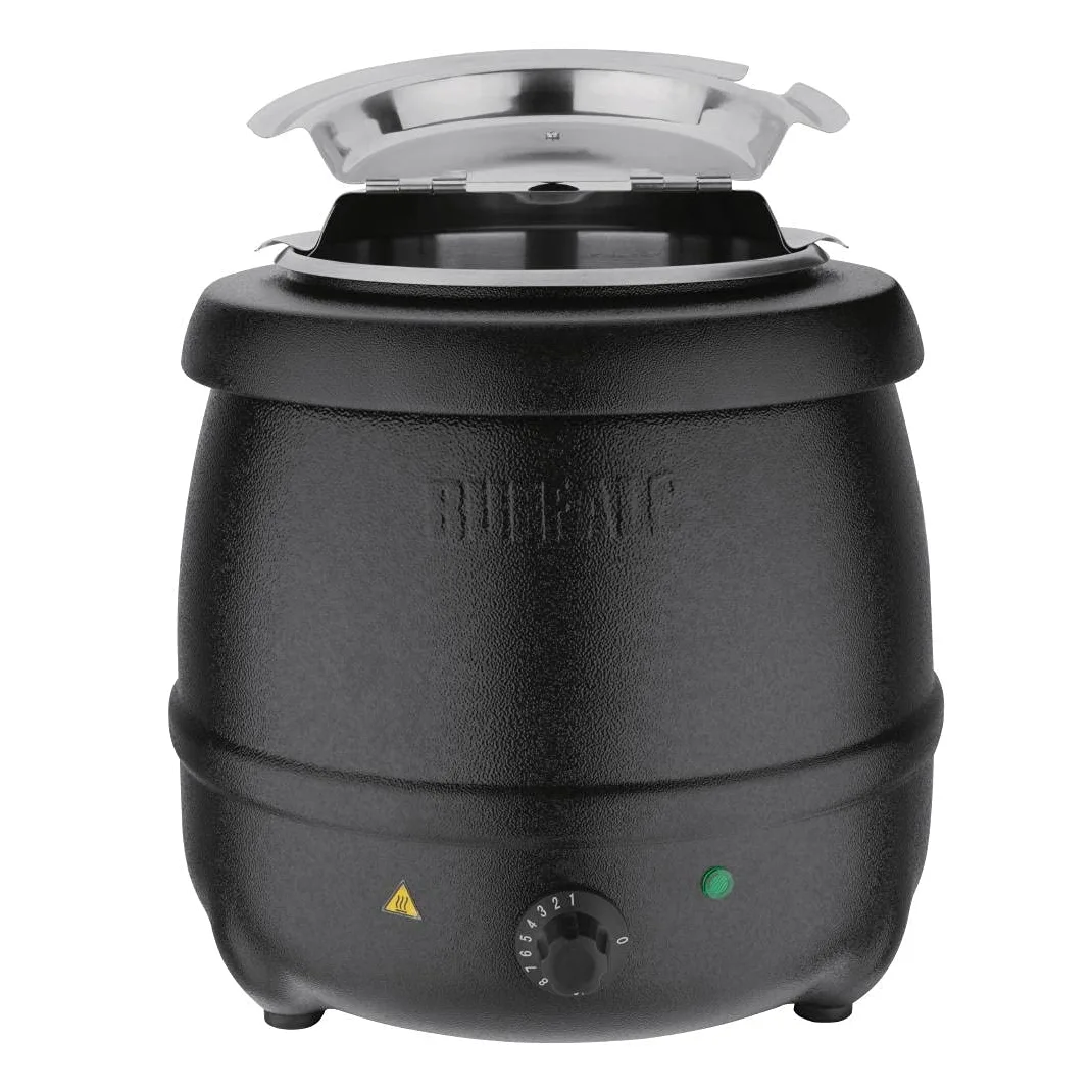 Buffalo Soup Kettle. 10 Litre. Black