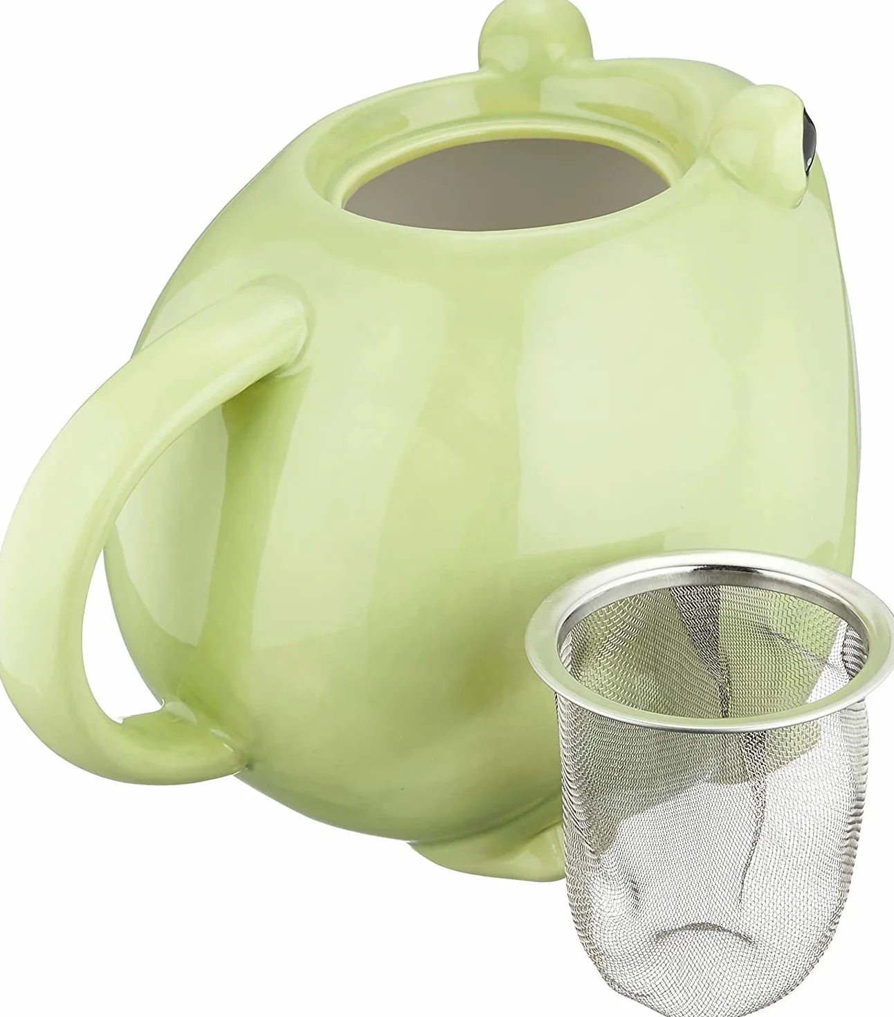 San Art Gift Goods Store - Teiera e tazza da tè a forma di rana