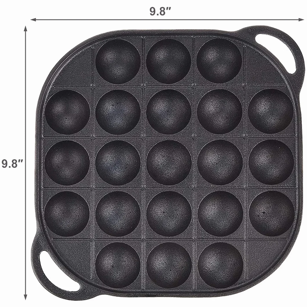 TIKUSAN Takoyaki Maker Skillet 21 stampi Piastra Giapponese