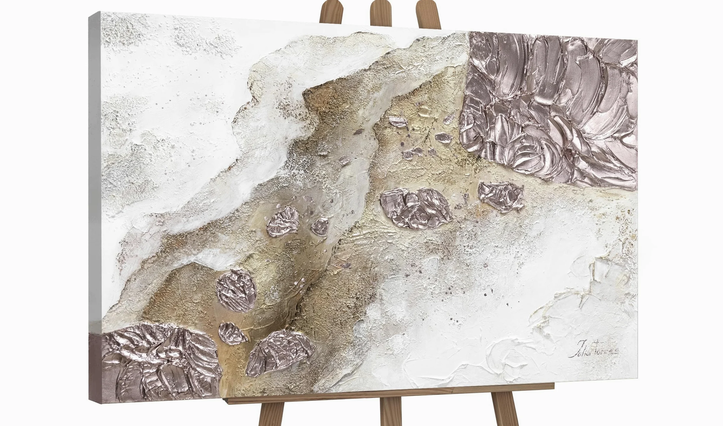 YS Quadro dipinto a mano «Eternità» | Quadri moderni su tela Art Quadri soggiorno dipinti a mano | Pittura dipinta a mano | Quadri moderni su tela