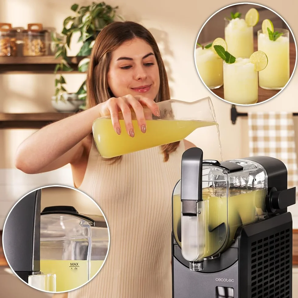 Cecotec Macchina per Granita Elettrica 2,6L Twist&Ice 2600 220W