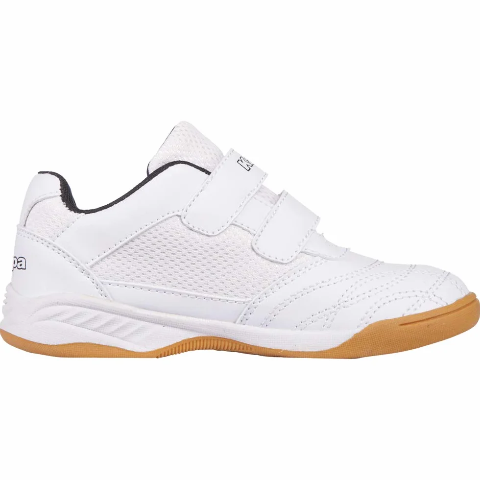 Kappa Kickoff K Unisex Kids Scarpe Jogging Strada White Black 35 EU