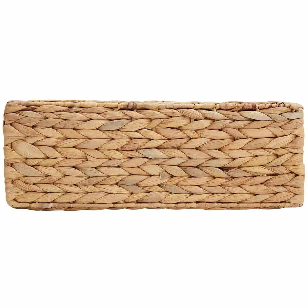 Generico Ceste per Riviste 2 PCS Naturale 39x14x25 cm