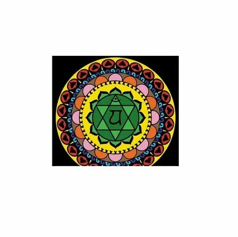 Colorvelvet CK4 - Disegno 32x32 cm Chakra Anahata
