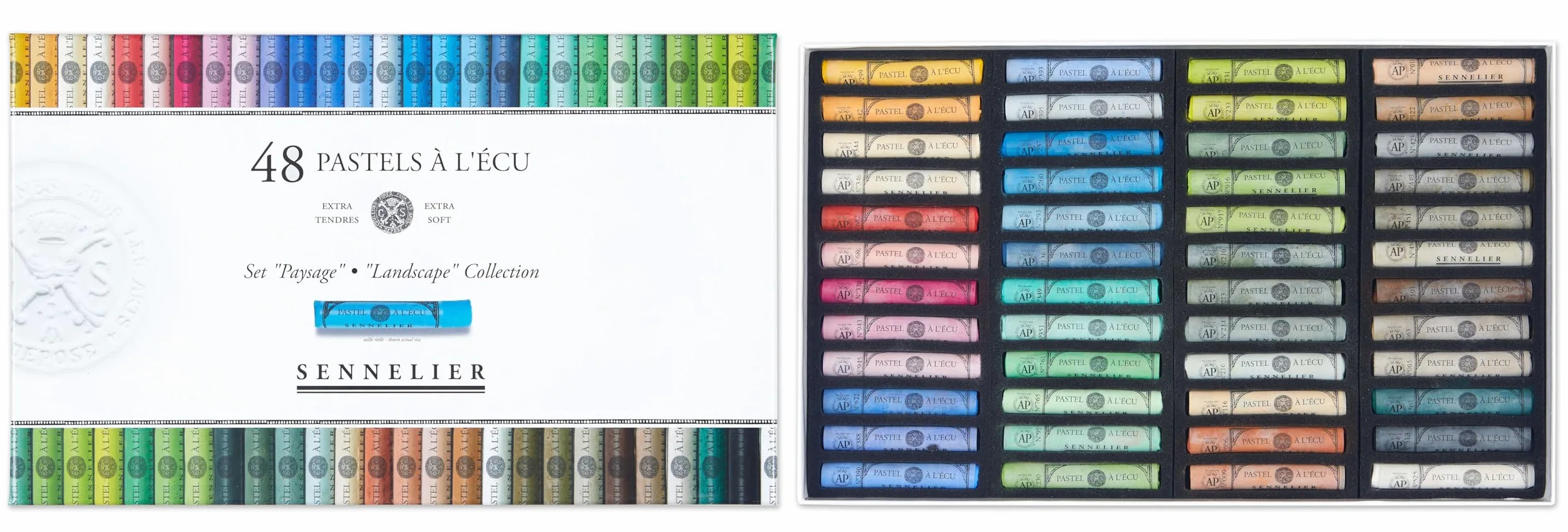 Sennelier Extra Soft Pastel 48 Landscape Set