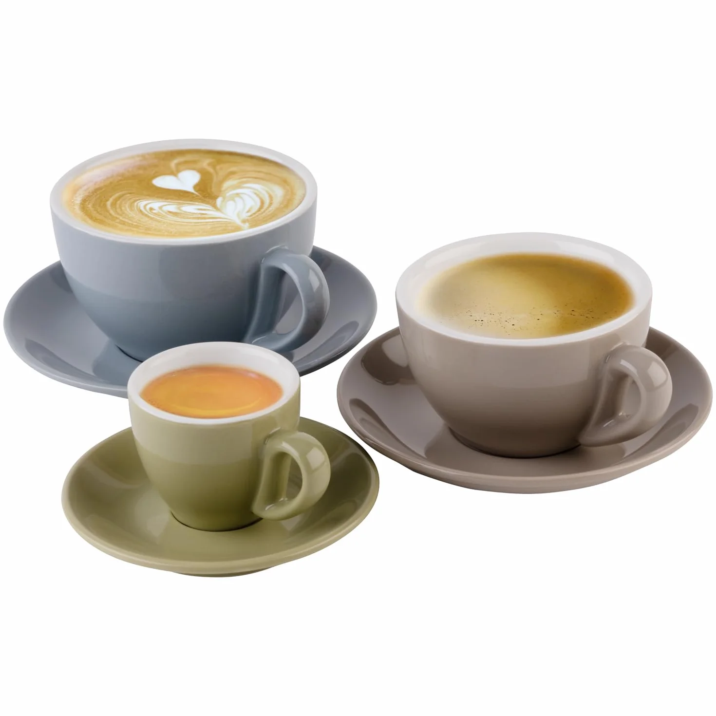 Tazza da espresso blu APS 16002 80 ml Ø 6 cm altezza 5,5 cm