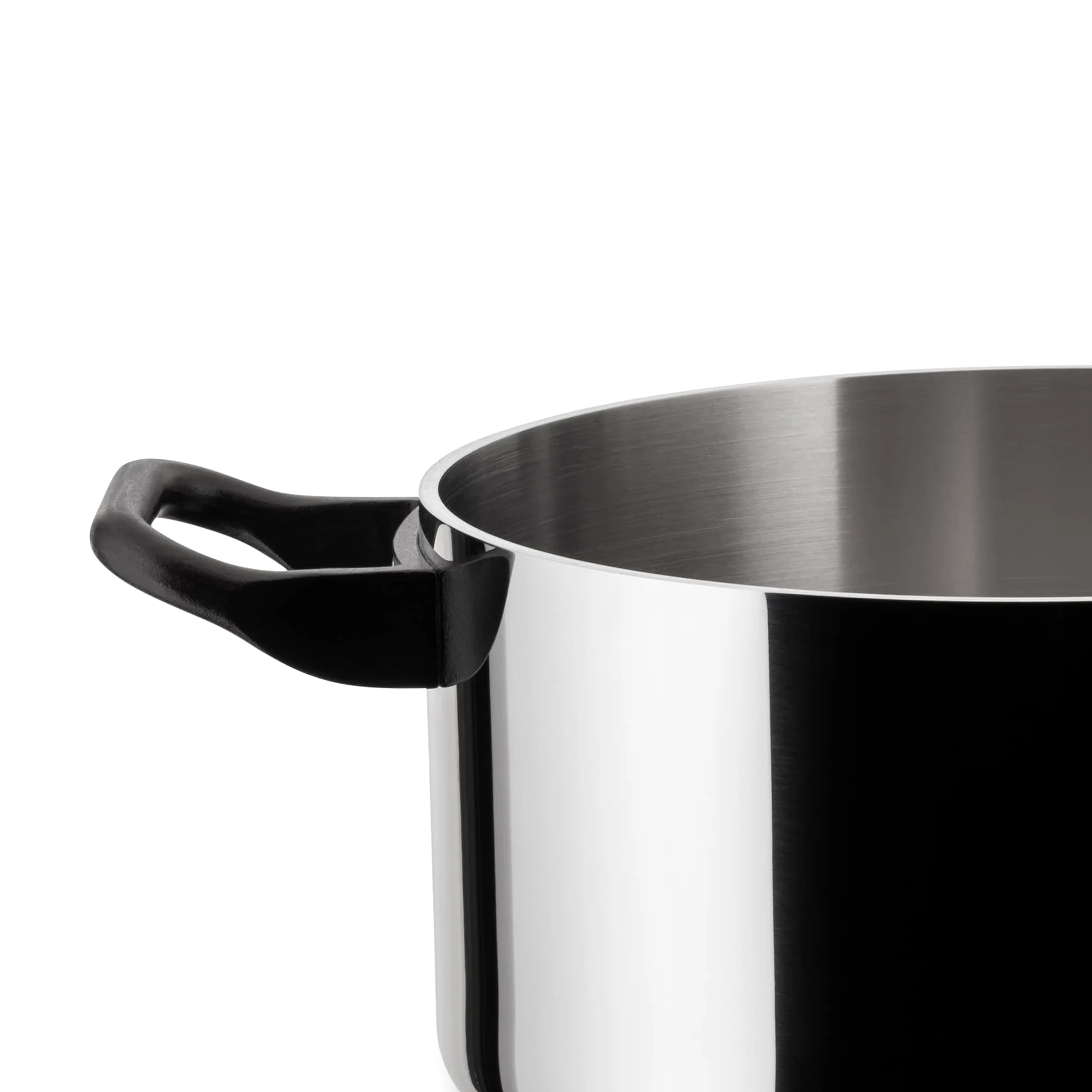 Alessi 90101/20 T La Cintura di Orione Casseruola, in Trilamina/AISI 430, Alluminio, Acciaio Inossidabile 18/10, 20 cm