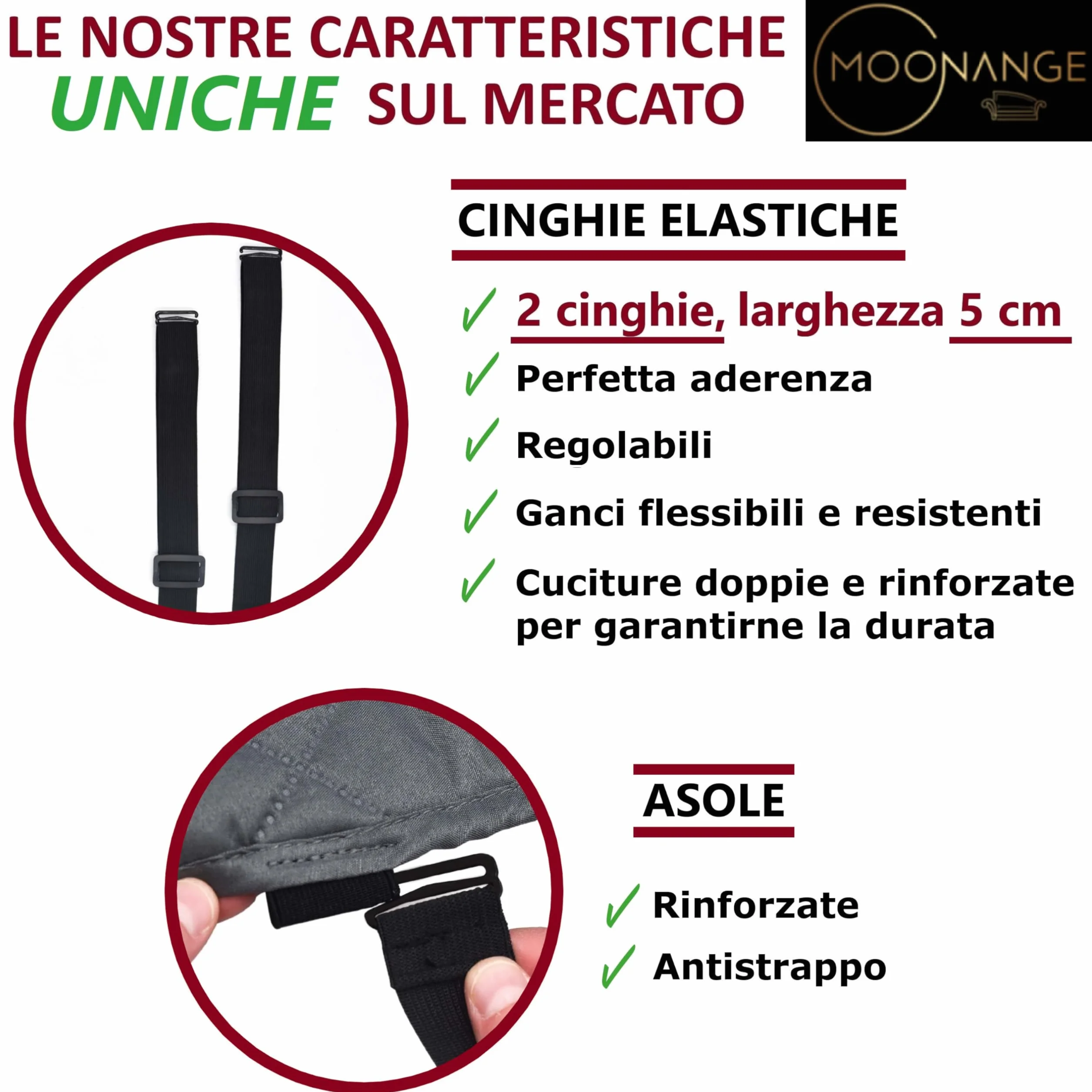 Moonange Copridivano 3 Posti con Braccioli Seduta 165 cm Impermeabile Reversibile Antiscivolo Antimacchia Antigraffio Antipelo Moderno Tortora