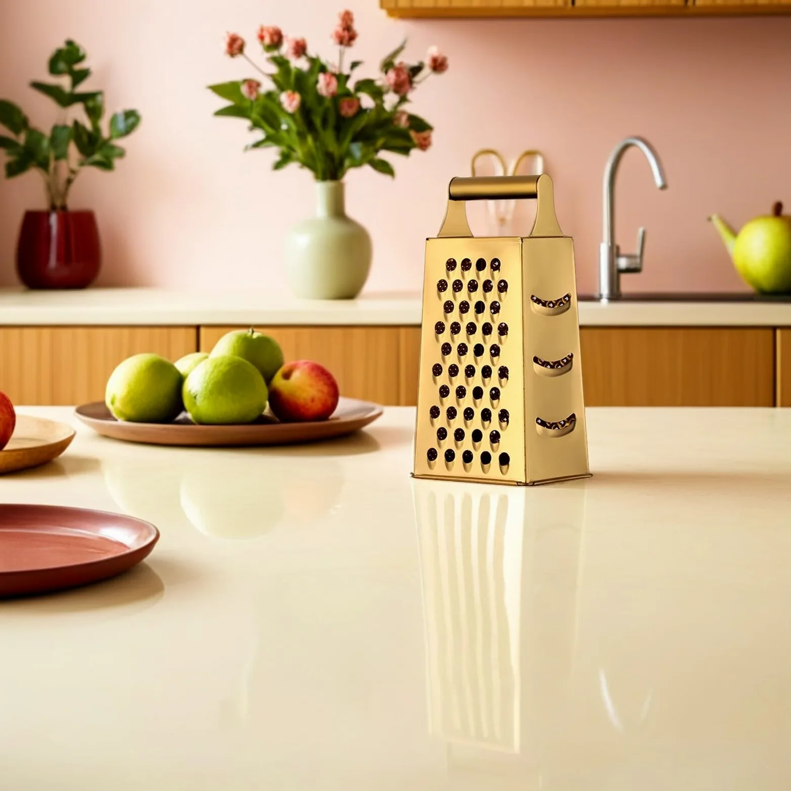 ABOOFAN Multi Acciaio Inossidabile Utensile per Verdure Lati per Affettare Grattugiare Cucina e Preparazioni