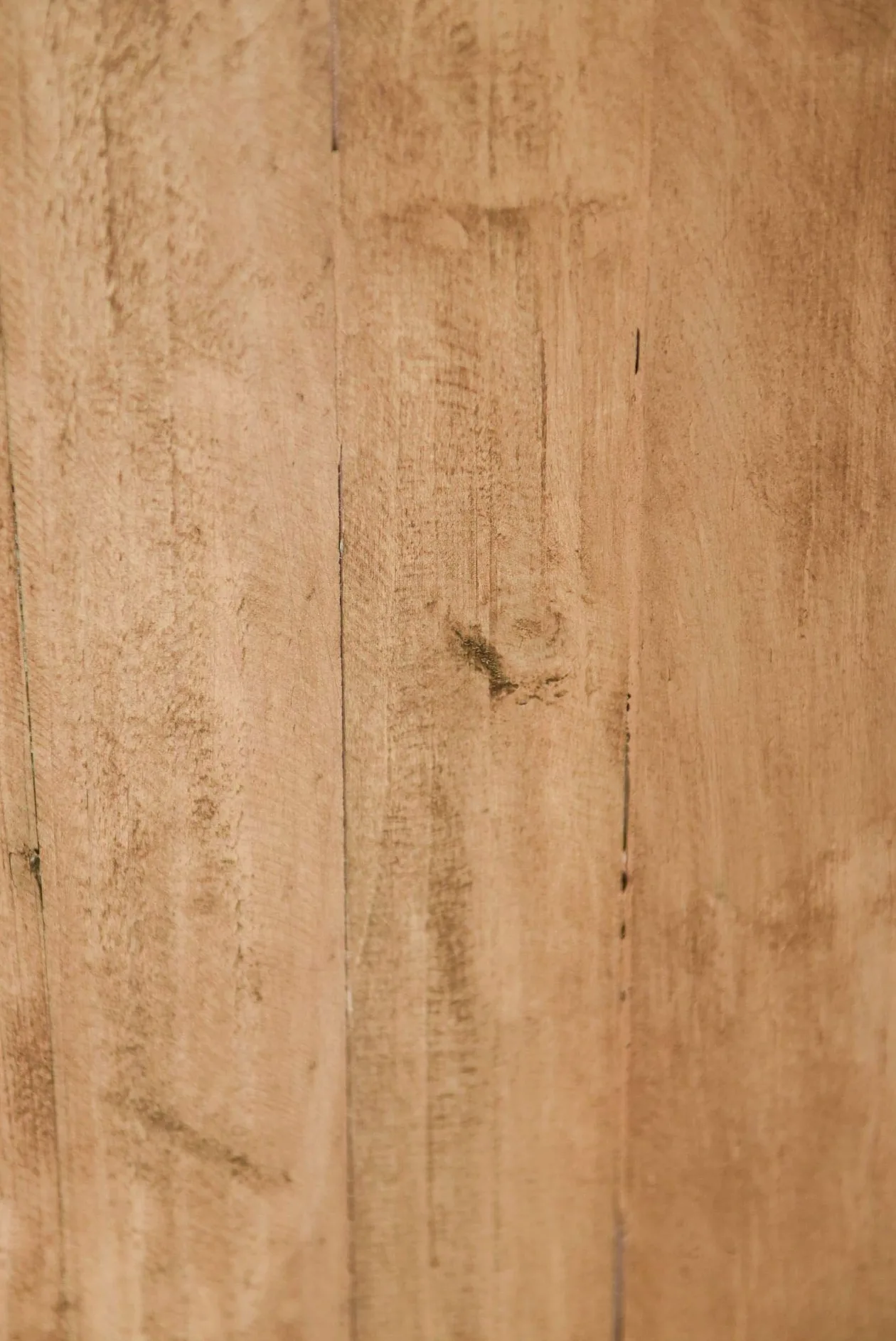 VIVANNO Colonna decorativa per fiori in legno riciclato, alta 100 cm, marrone