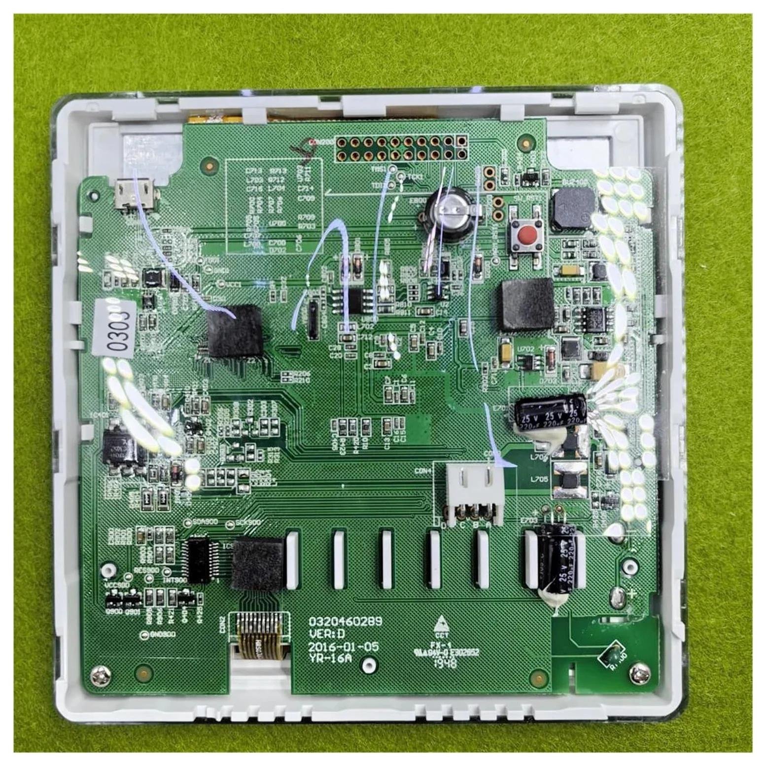 Pannello Di Controllo WIRE A Parete for Aria Condizionata Centralizzata, Compatibile Con HAIER, YR-E16B 0150401330G1 YR-16A Pannello Di Regolazione