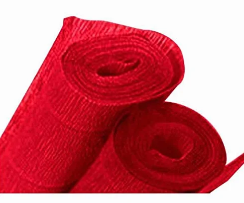 ROTOLI CARTA CRESPA ROSSO 40gr