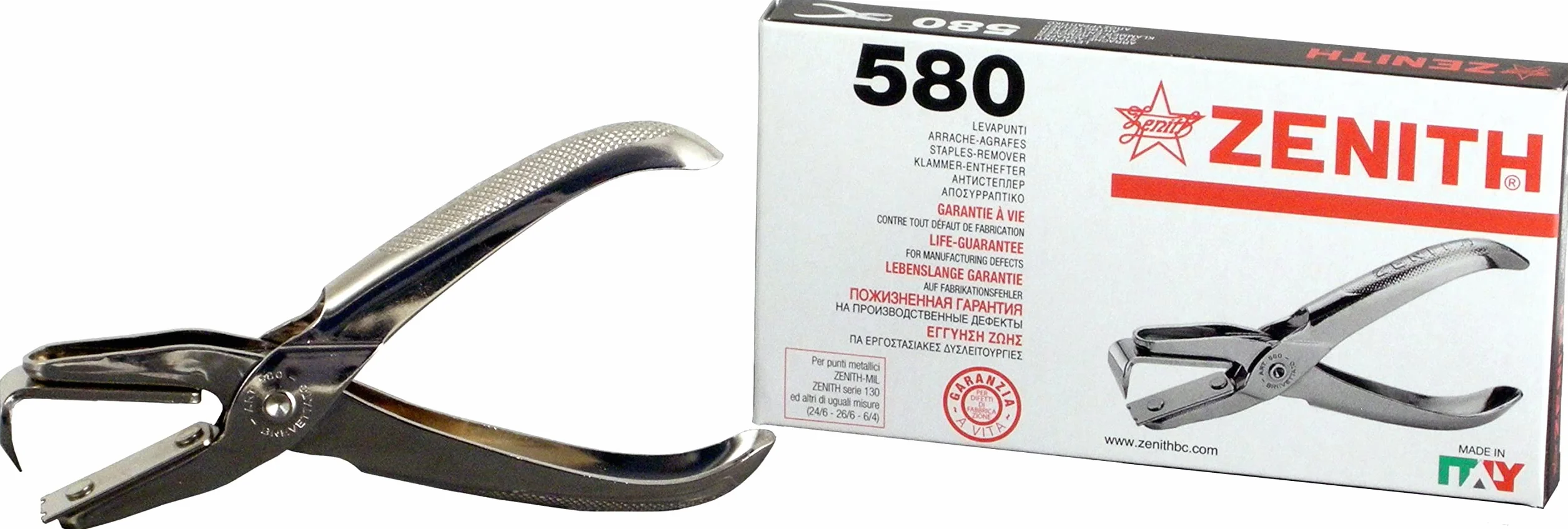 Levapunti a pinza Zenith 580