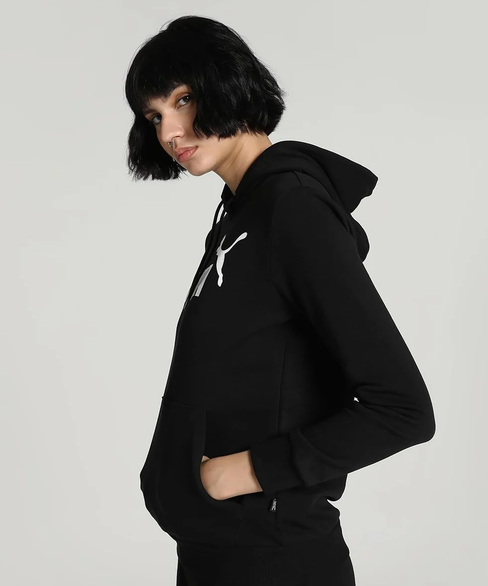 Puma Ess Logo Hoodie TR Felpa con Cappuccio Donna (Pacco da 1)