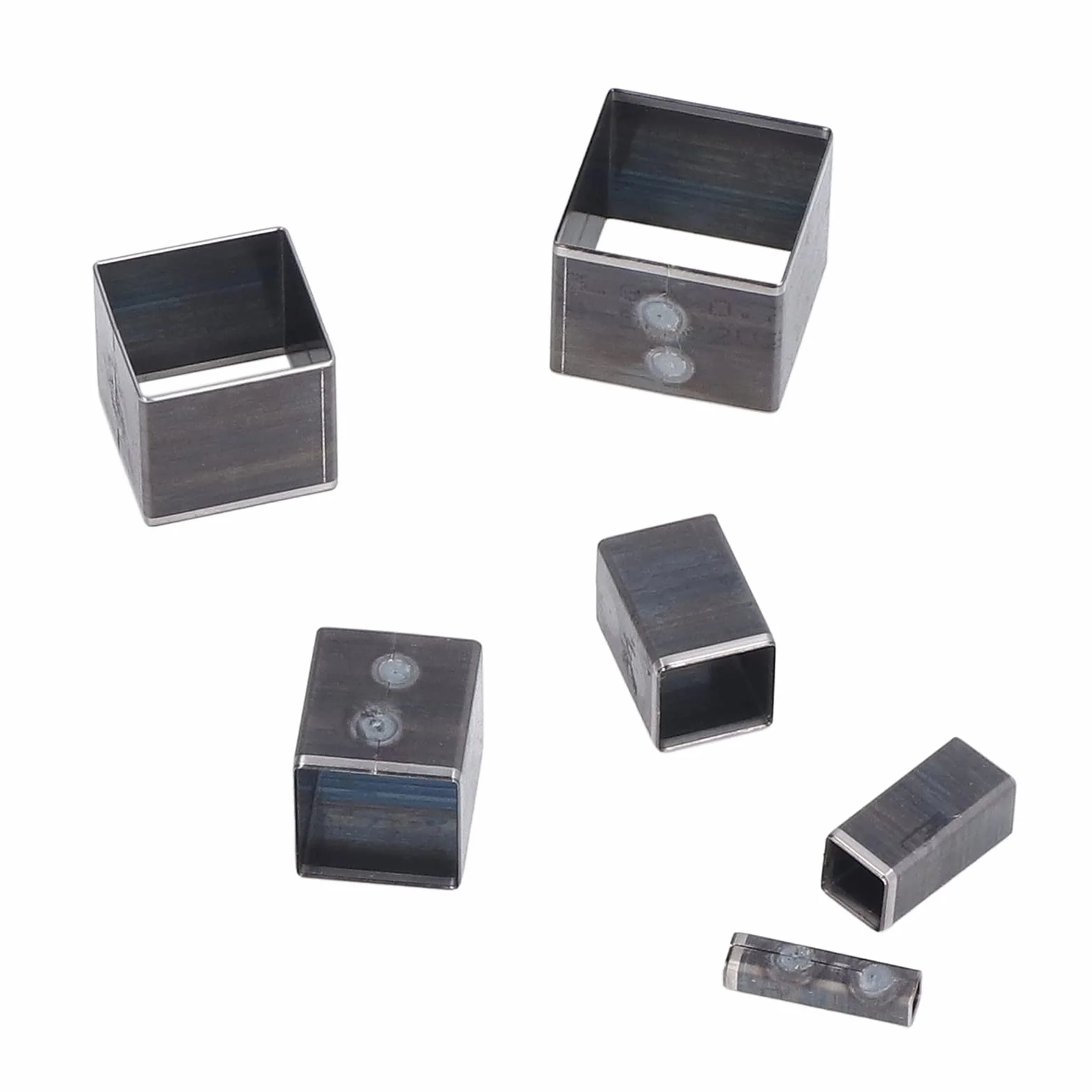 Fustella per Punzonatura in Pelle, Fustella Quadrata in Pelle 5mm‑60mm Fustella per Punzonatura per Artigianato in Pelle Fai-da-te Fatto a Mano, Fustellati