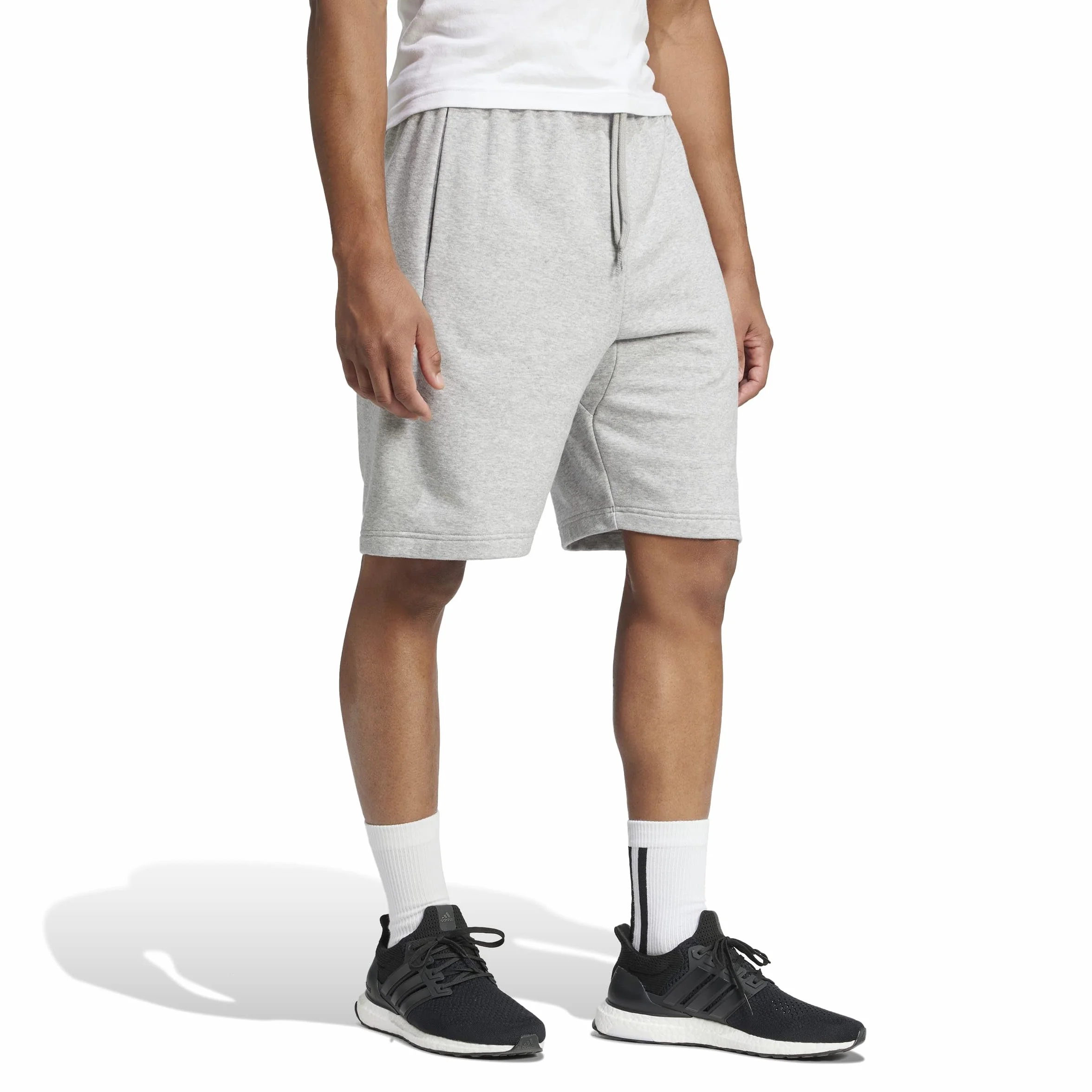 Adidas Uomo Essentials Big Logo French Terry Short