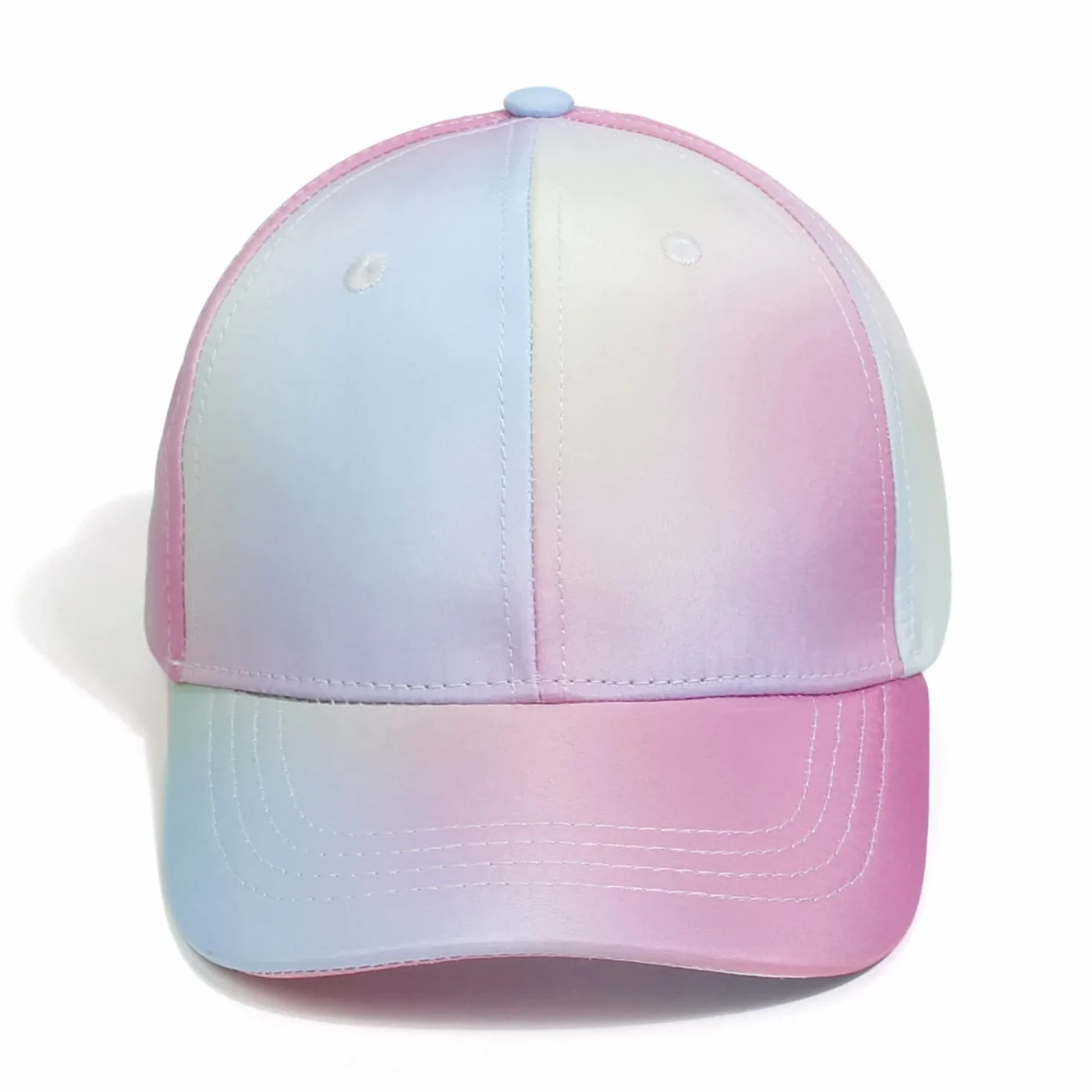 YAMEE Berretto da Baseball per Ragazze Cappellini Coda di Cavallo Estivi Traspirante Cappello Bambino Cotone Protezione UV