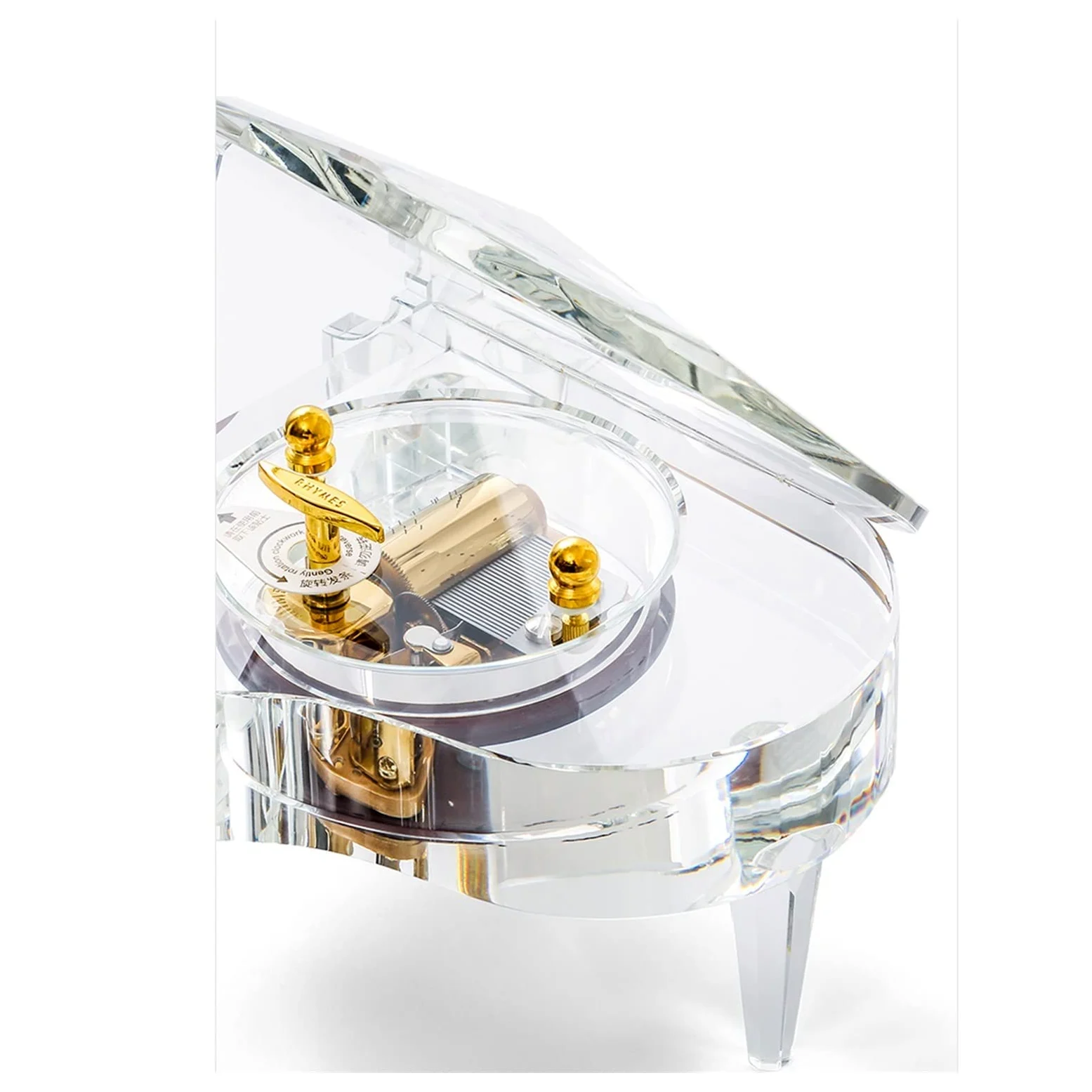 Carillon Crystal Piano Music Box Matrimonio Ji Lianri Birthday Dream Wedding for Fidanzata e Moglie Box di Musica Carillon per Ragazze (Color : Happy Birthday)