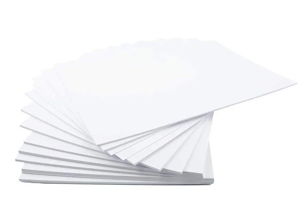 Cartoncino A5 300g/m² Bianco 50 Fogli