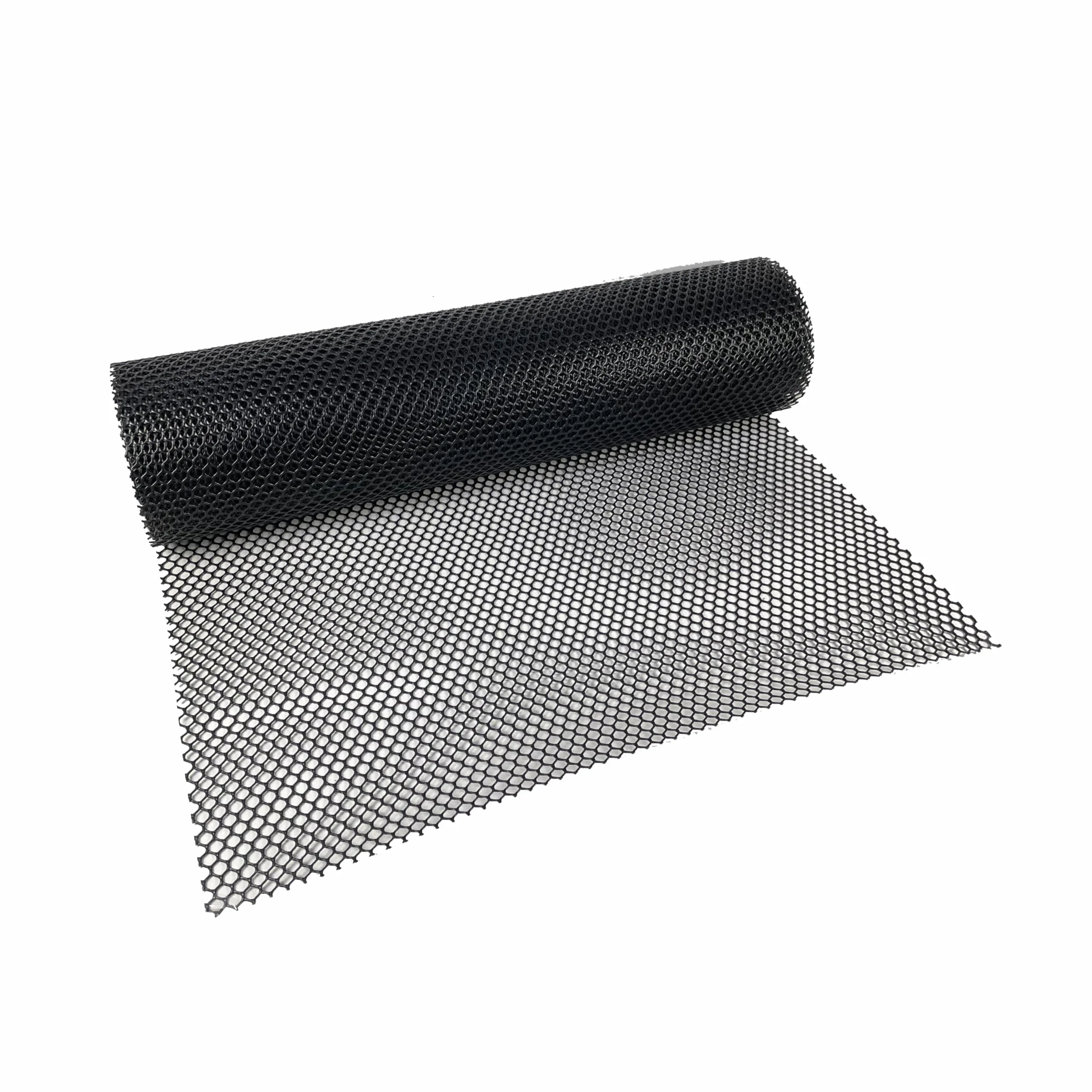 Baki Rivestimento per mensole da bar in rete di vetro 60 cm x 10 m nero
