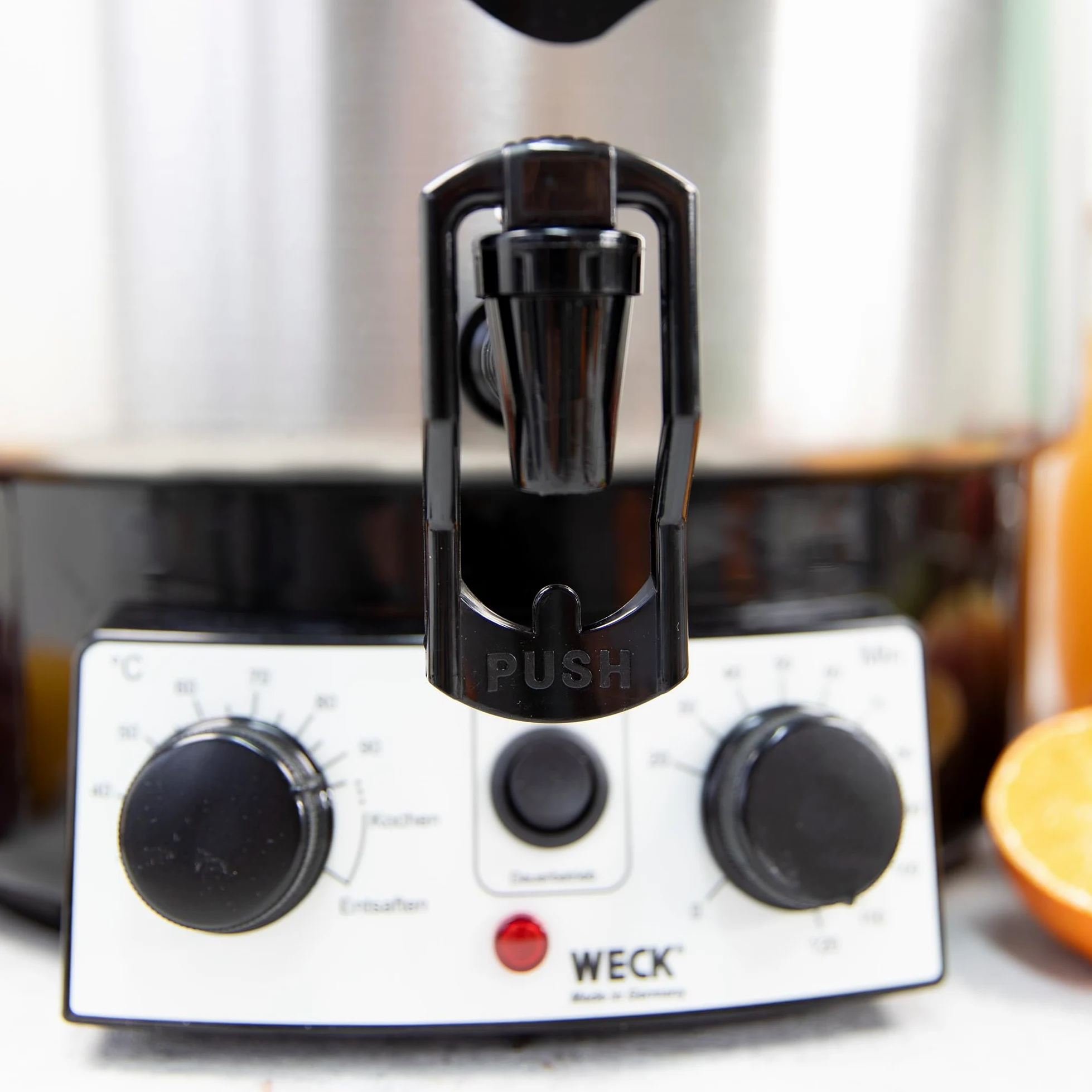 WECK Rubinetto originale Gastro 1/2 pollici per distributori automatici WAT 14A, 15A, 24A, 25A e 34A | Facile svuotamento e riempimento preciso di vin brulè e punch