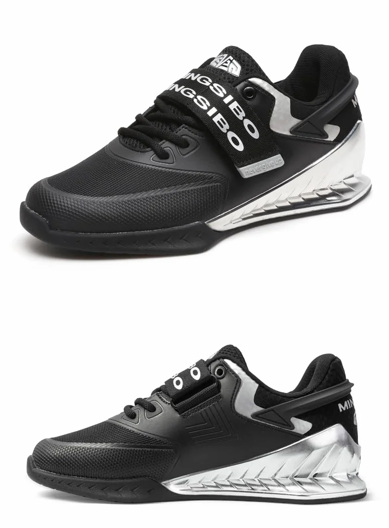 Scarpe Powerlifting per Sollevamento Pesi Uomo Fitness Squat Bodybuilding