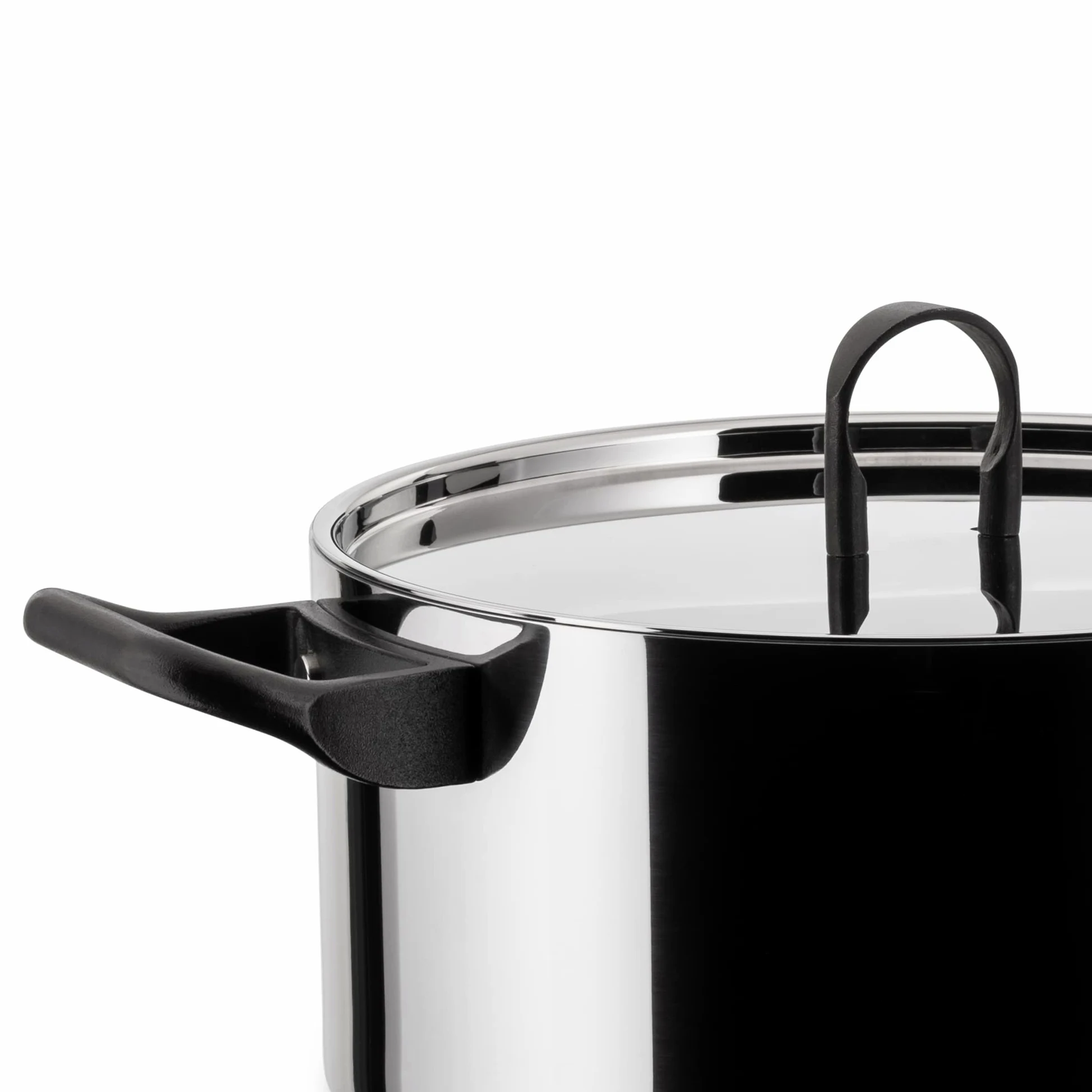 Alessi 90101/20 T La Cintura di Orione Casseruola, in Trilamina/AISI 430, Alluminio, Acciaio Inossidabile 18/10, 20 cm