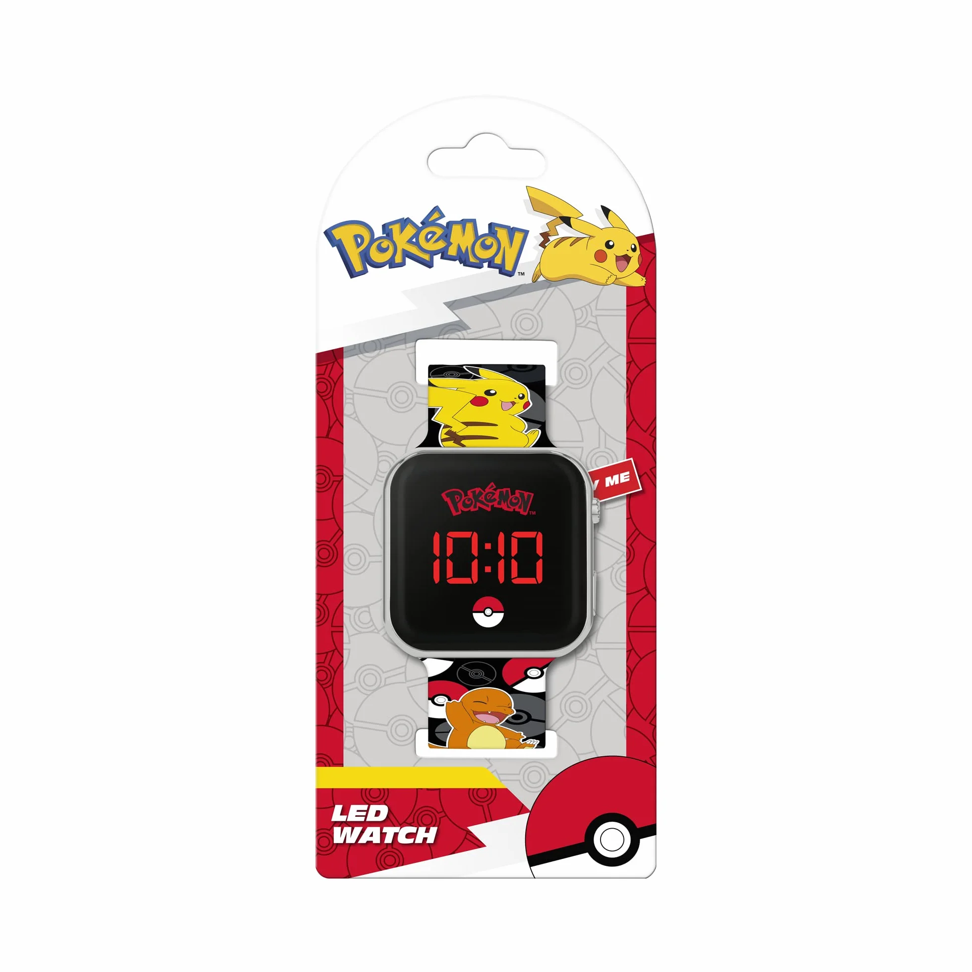 Pokemon Orologio Ragazzi Black Printed POK4322