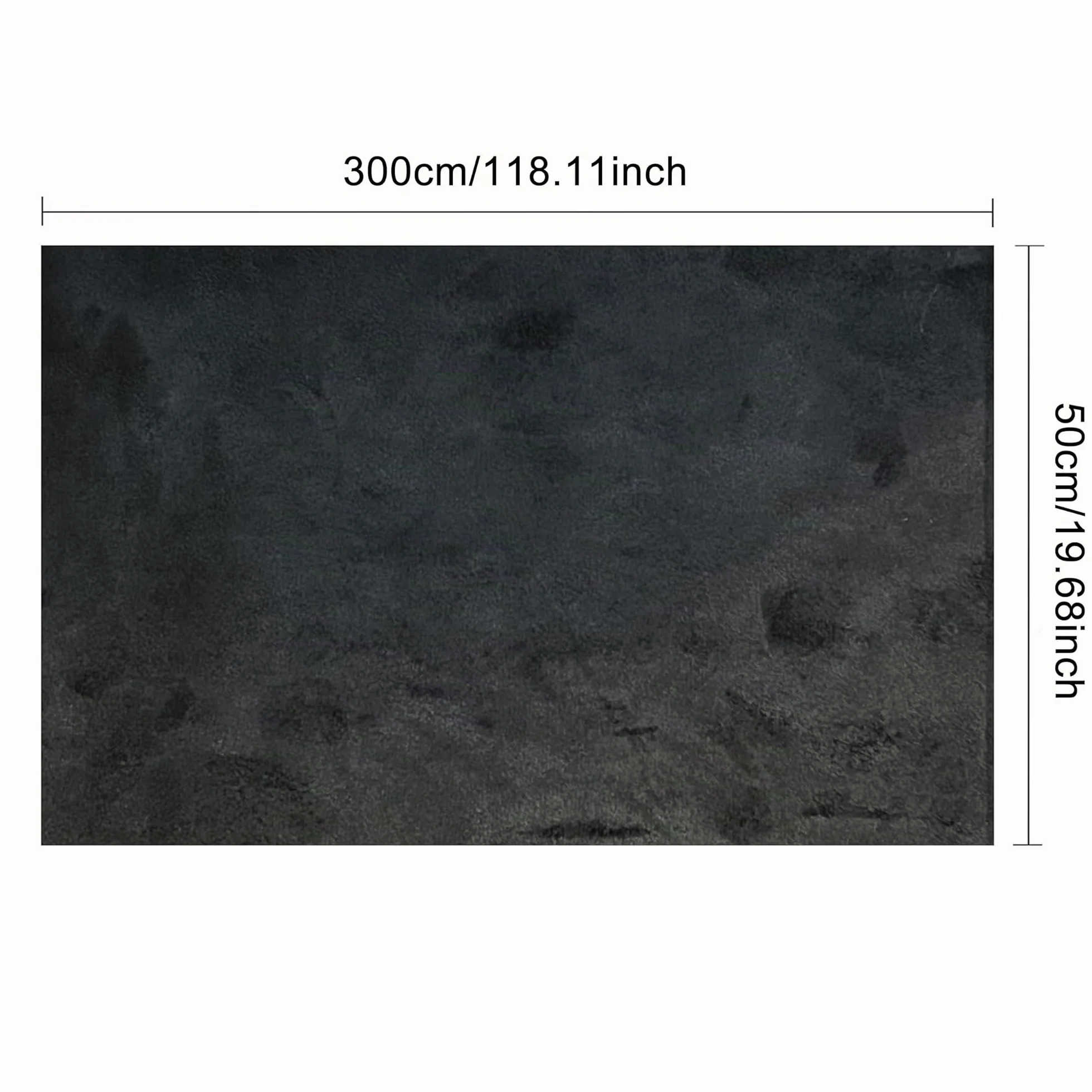 Tessuto Autoadesivo in Microfibra,150x40cm Tessuto Adesiva per Auto,Elasticizzato in Velluto,Effetto Pelle Scamosciata per Interni Auto (Nero, 300 * 50cm)
