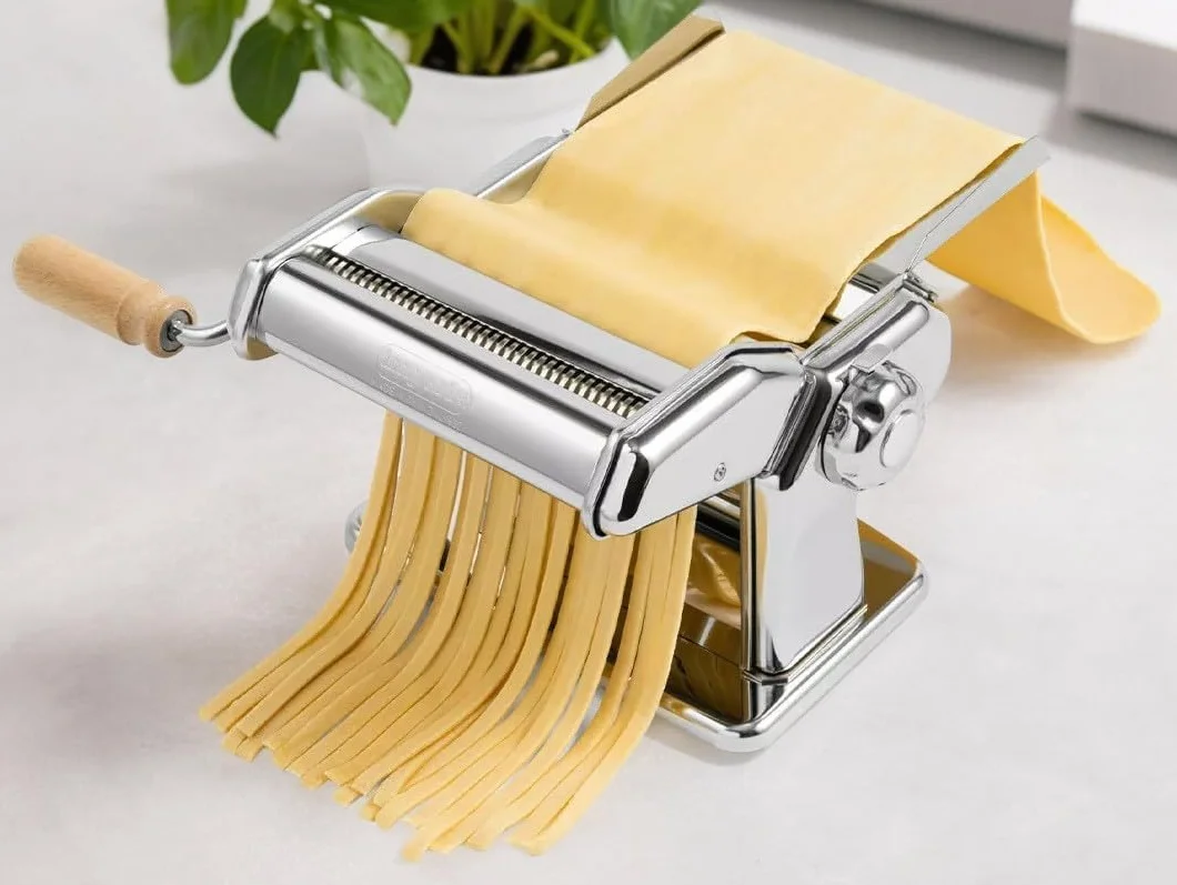 Imperia IPASTA Classica Macchina per la pasta in acciaio Made in Italy sfogliatrice manuale bianco