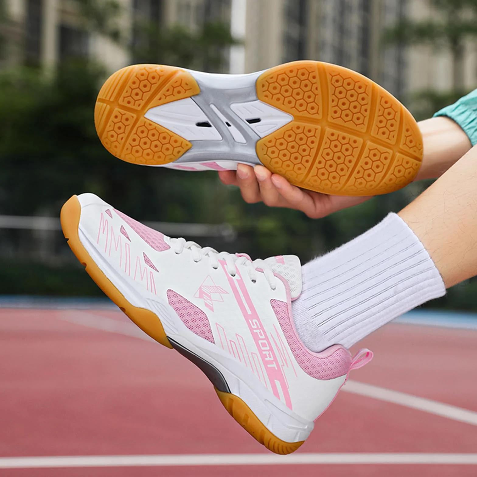 Scarpe da Pickleball da Tennis Badminton Squash Pallavolo Uomo Donna
