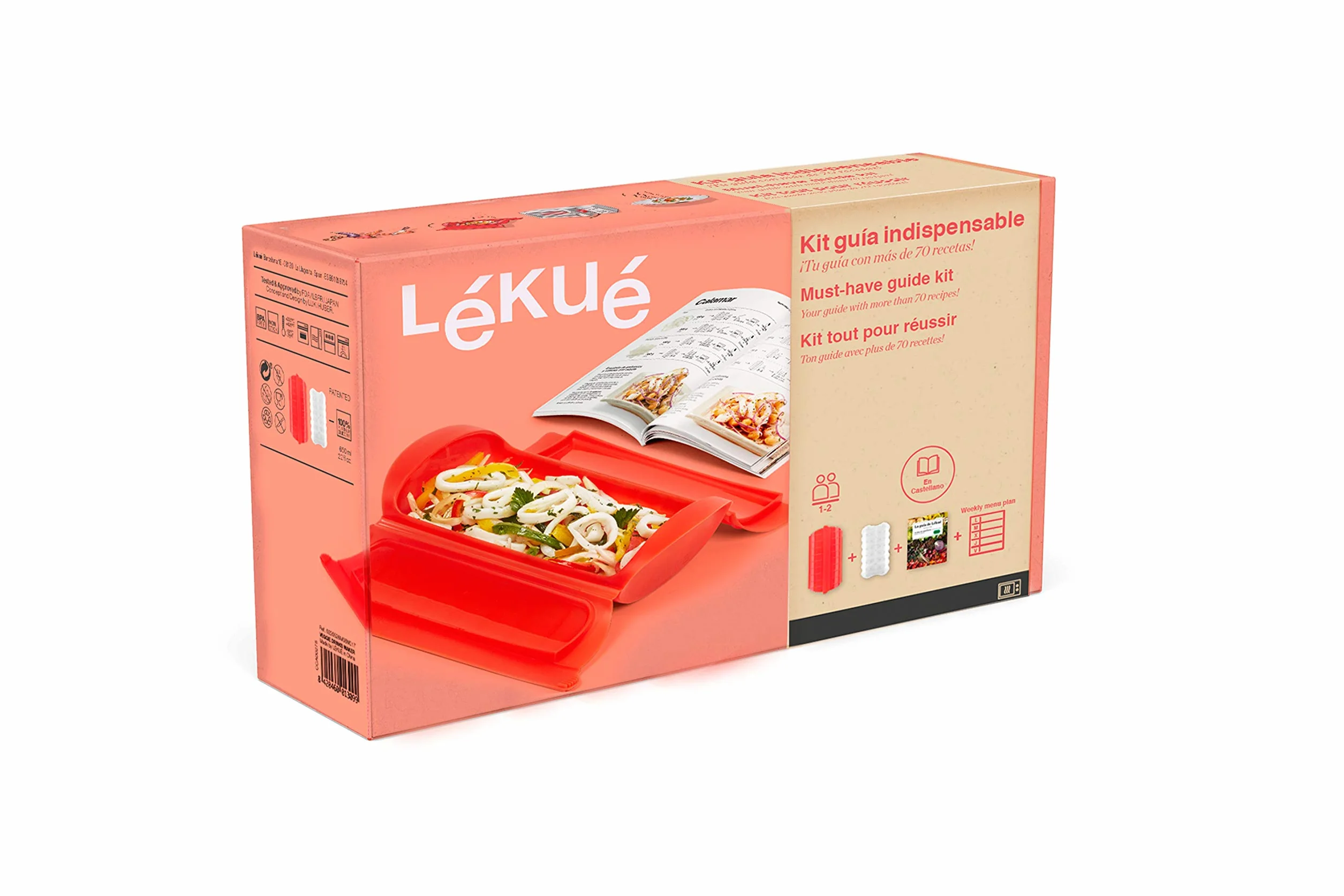 Lékué Astuccio per cottura a vapore 600 ml