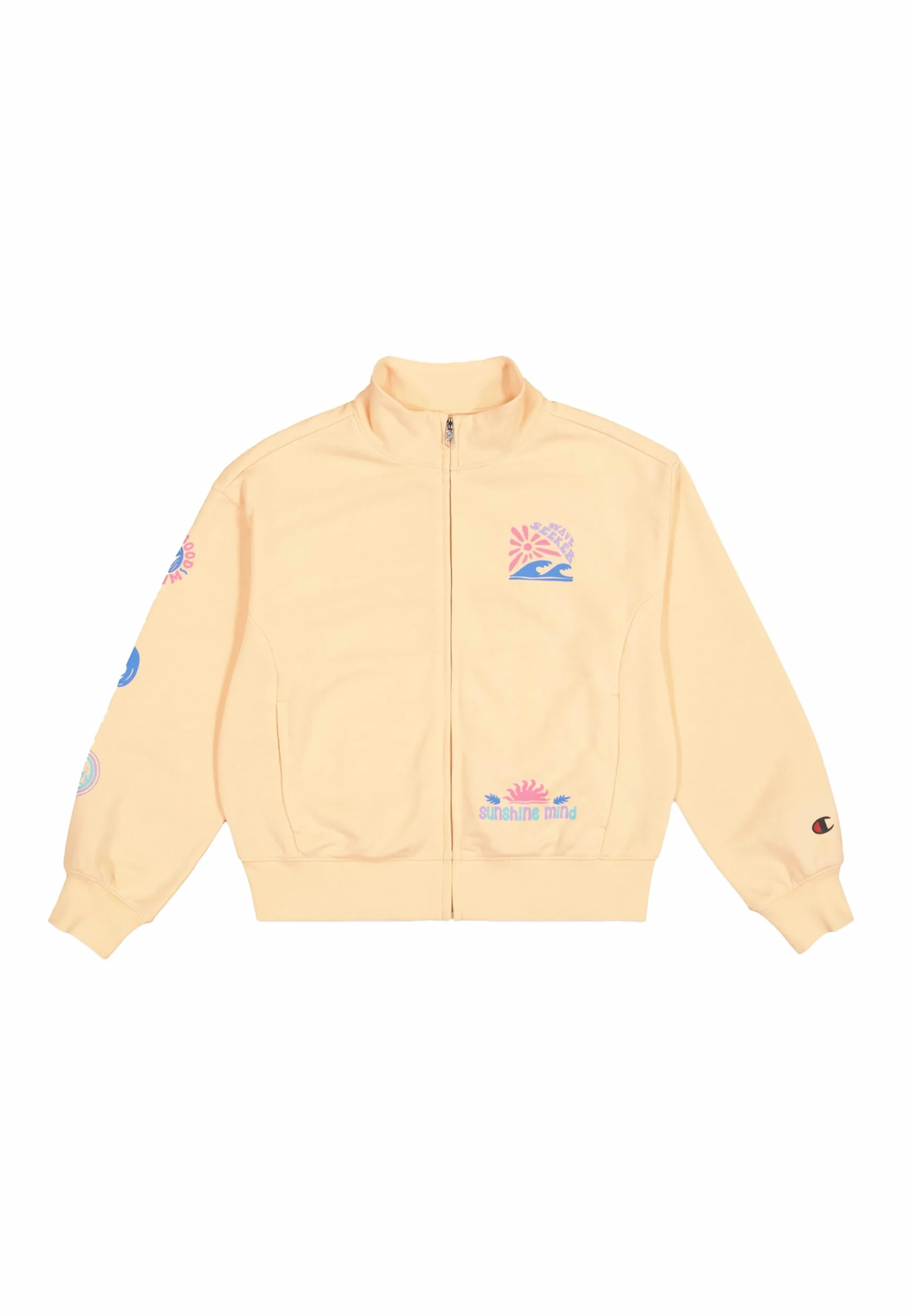 Champion Legacy Girl - Graphic Full Zip Sweatshirt Maglia di Tuta Bambine e Ragazze (Pacco da 1)