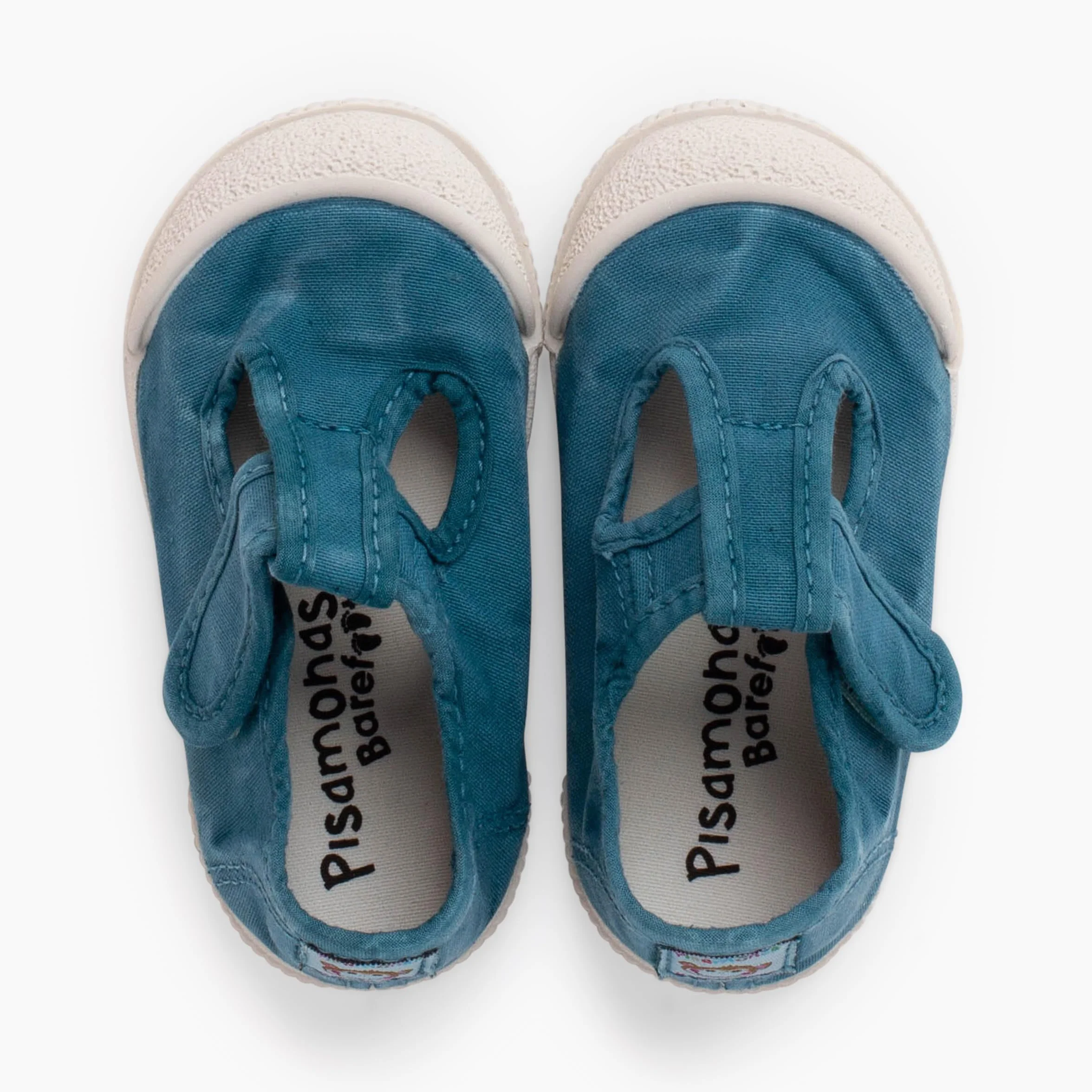 Pisamonas Scarpe Occhio di Bue Barefoot in Tela Lavata