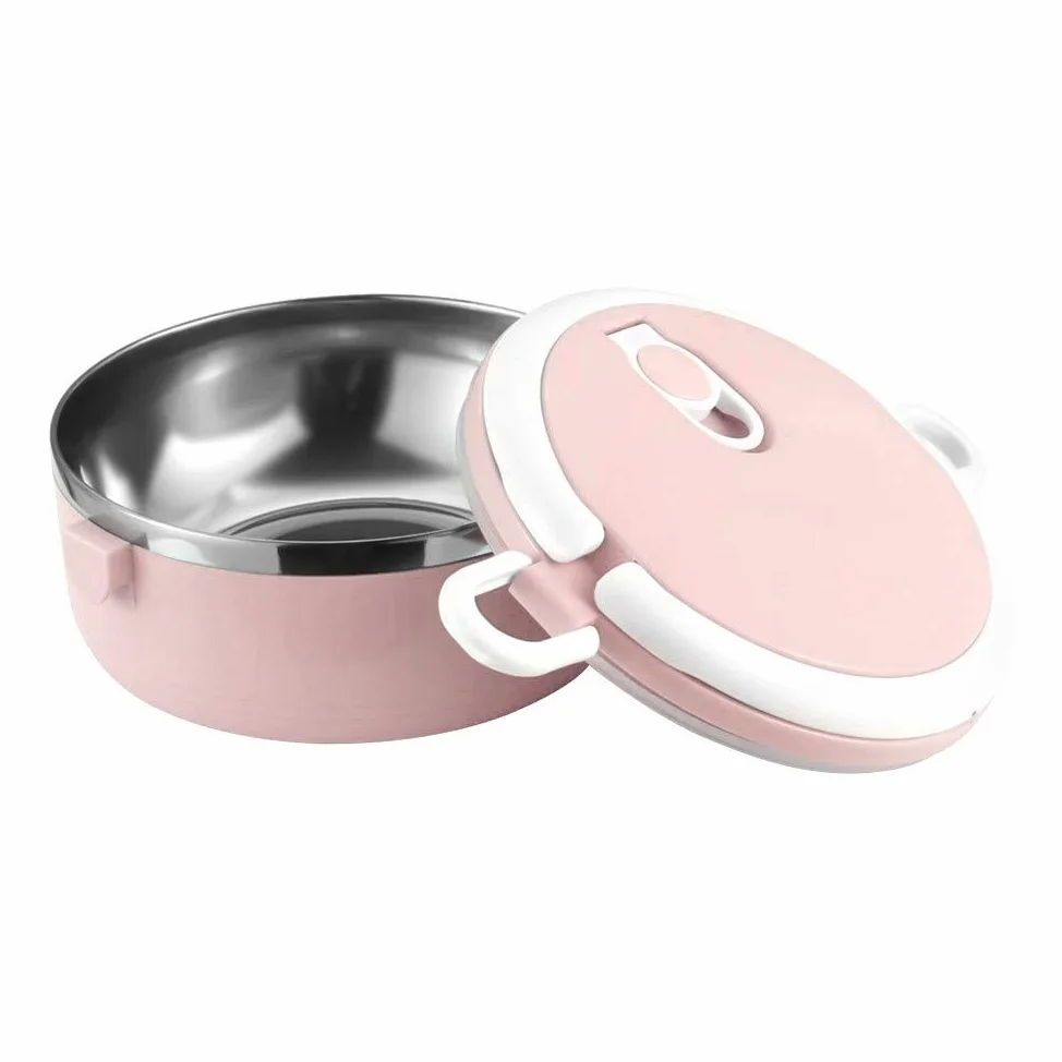 Contenitore termico in acciaio inox Bento Box, contenitore per alimenti per la preparazione dei pasti e in viaggio, design a prova di perdite