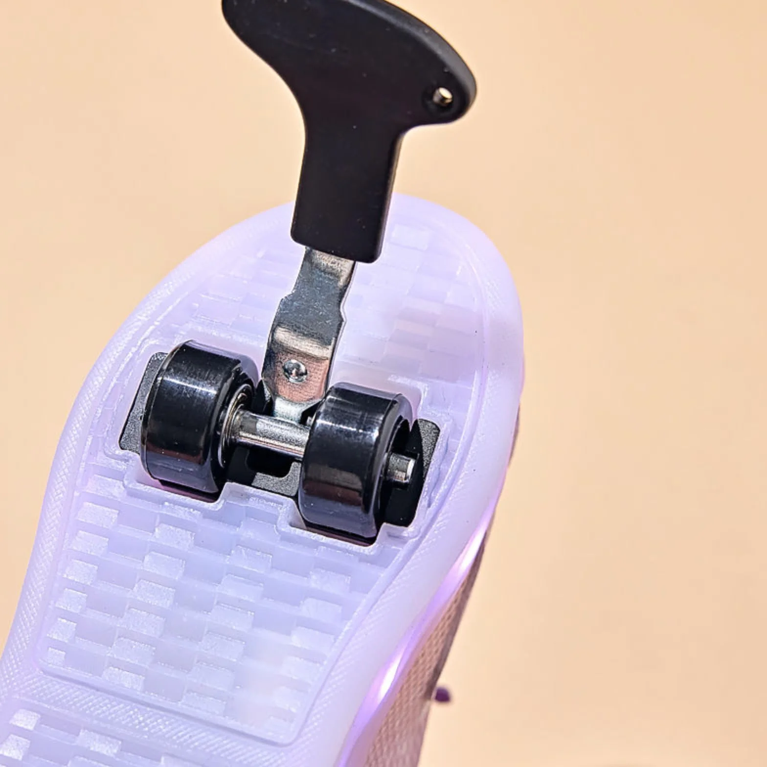 Pattini a rotelle LED per Bambini, Scarpe da Skate Regolabili a Quattro Ruote con Luci