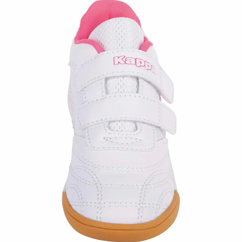 Kappa Kickoff Scape sport indoor Unisex bambini ragazzi Bianco white l'pink 37 EU