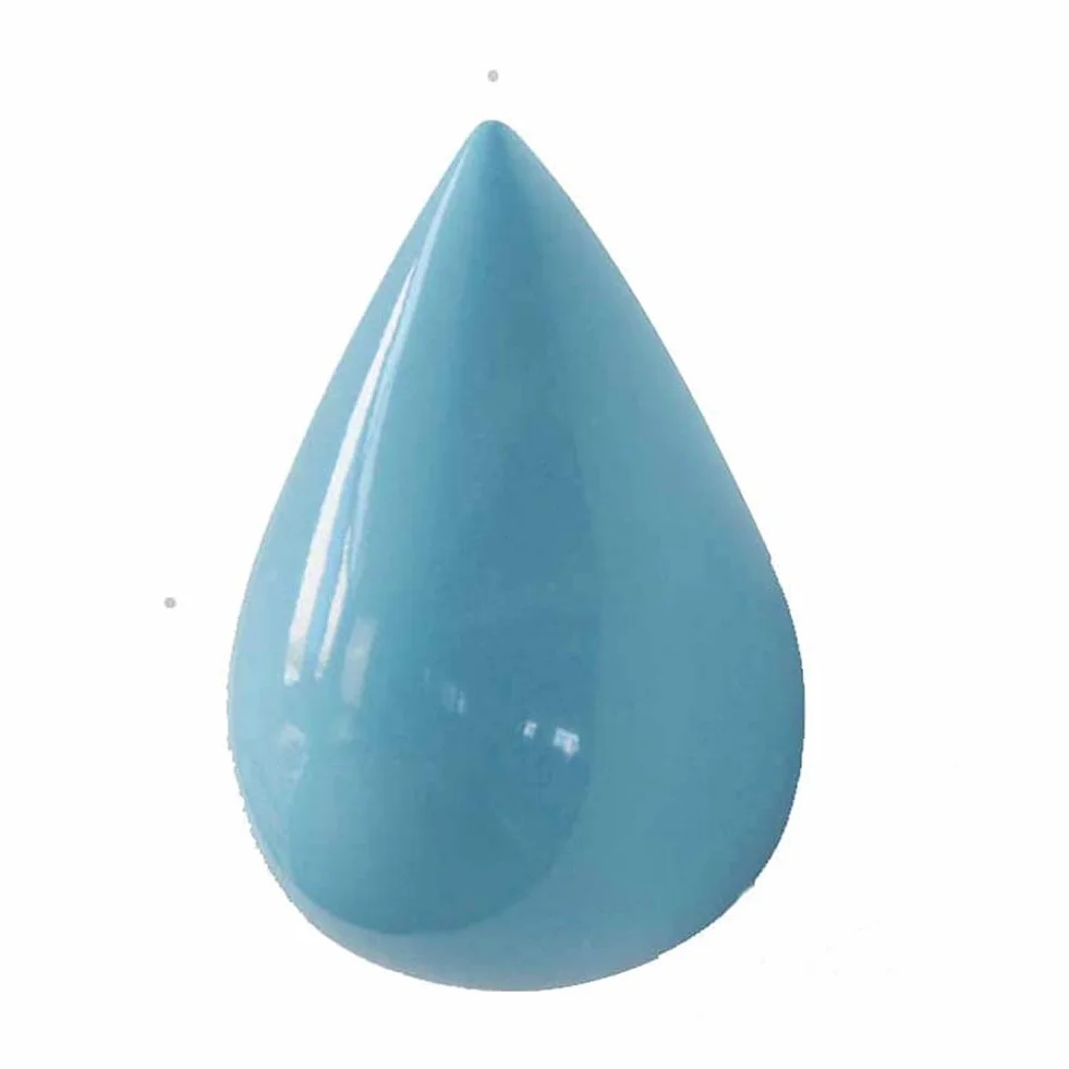 Ganci Appendiabiti a Goccia d'Acqua Decorazione Moderna 2 Pezzi per Cappelli Giacche Sciarpe