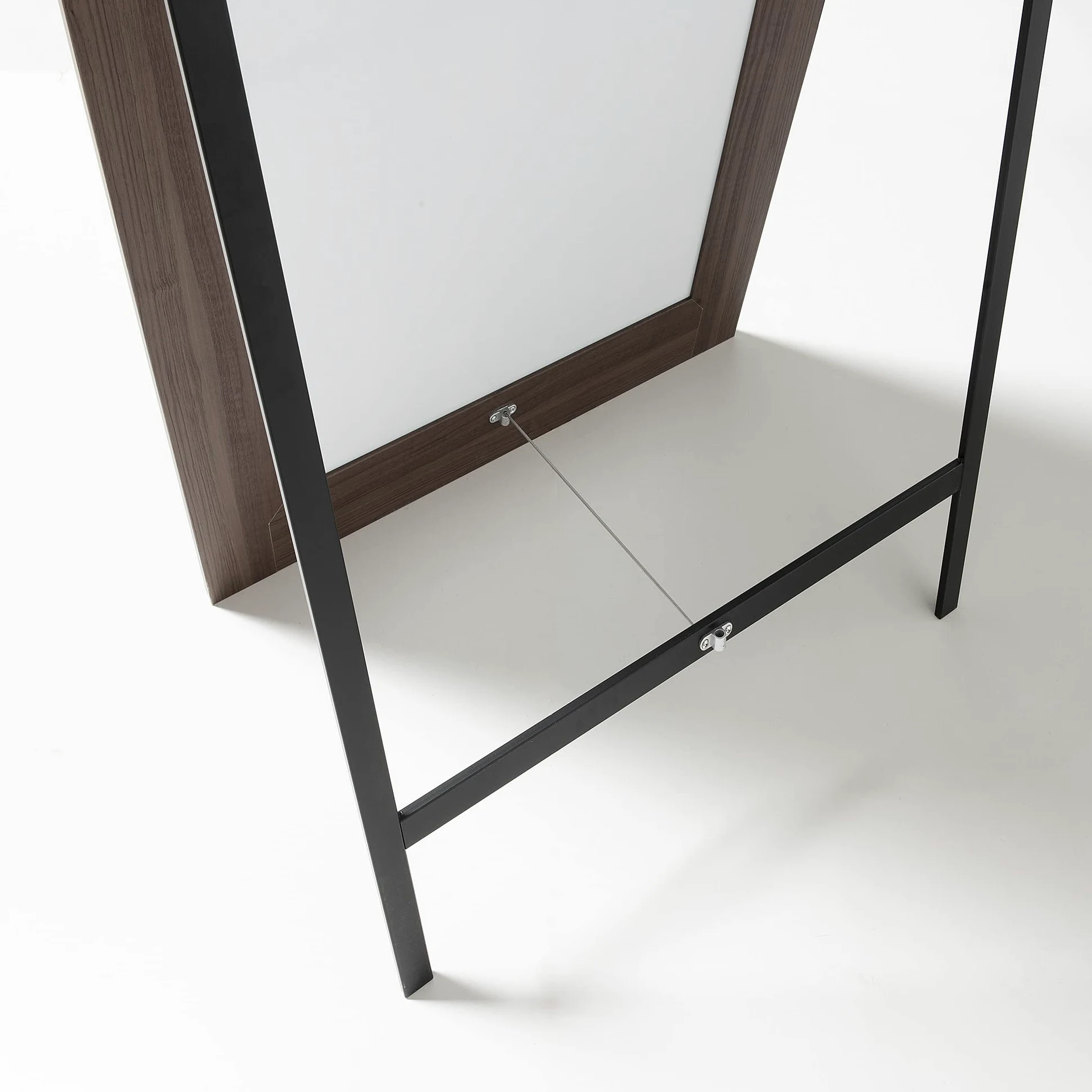 ARHome Specchiera da Terra con Staffa Classic, 180 x 78, Noce, Specchio figura intera, Made in Italy