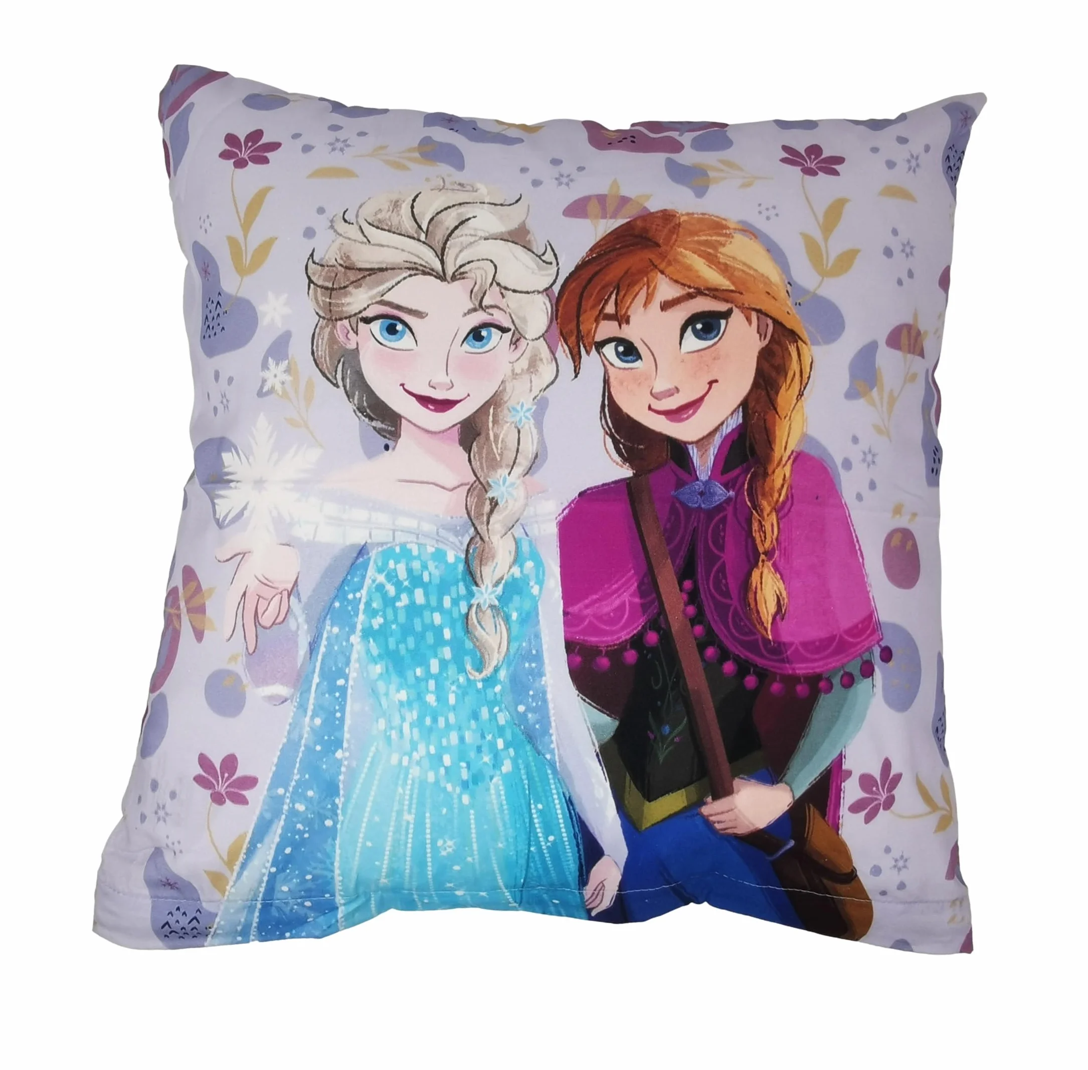 Theonoi Federa per cuscino decorativo per bambini, 40 x 40 cm, senza imbottitura, in cotone (Frozen 02 A1)