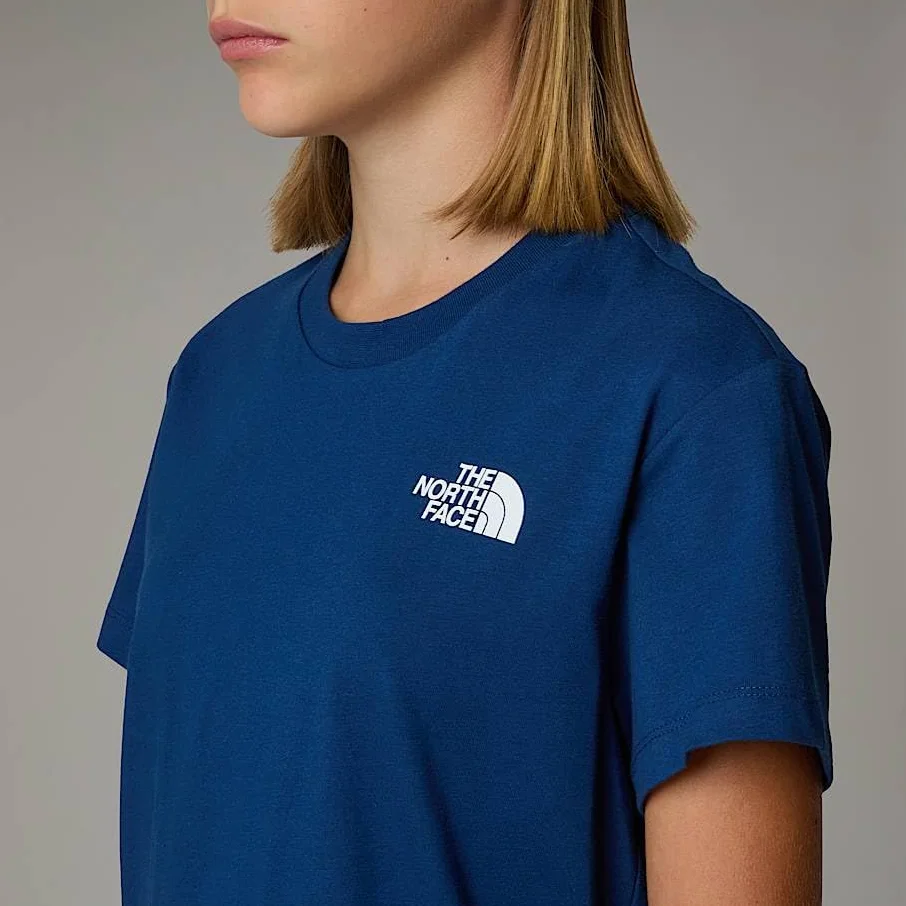 The North Face G Redbox Tek S/S Relaxed Tee T-Shirt Bambine e Ragazze (Pacco da 1)